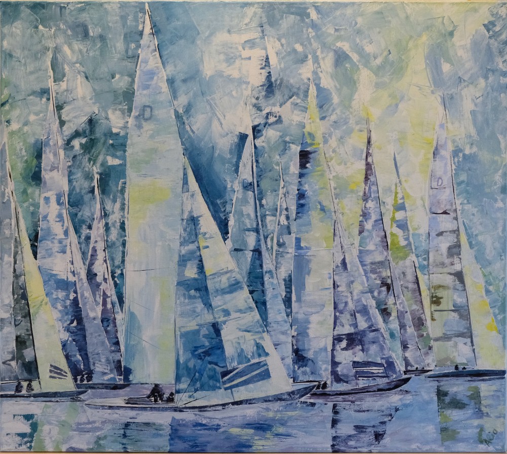 Acrylic on canvas 80x90