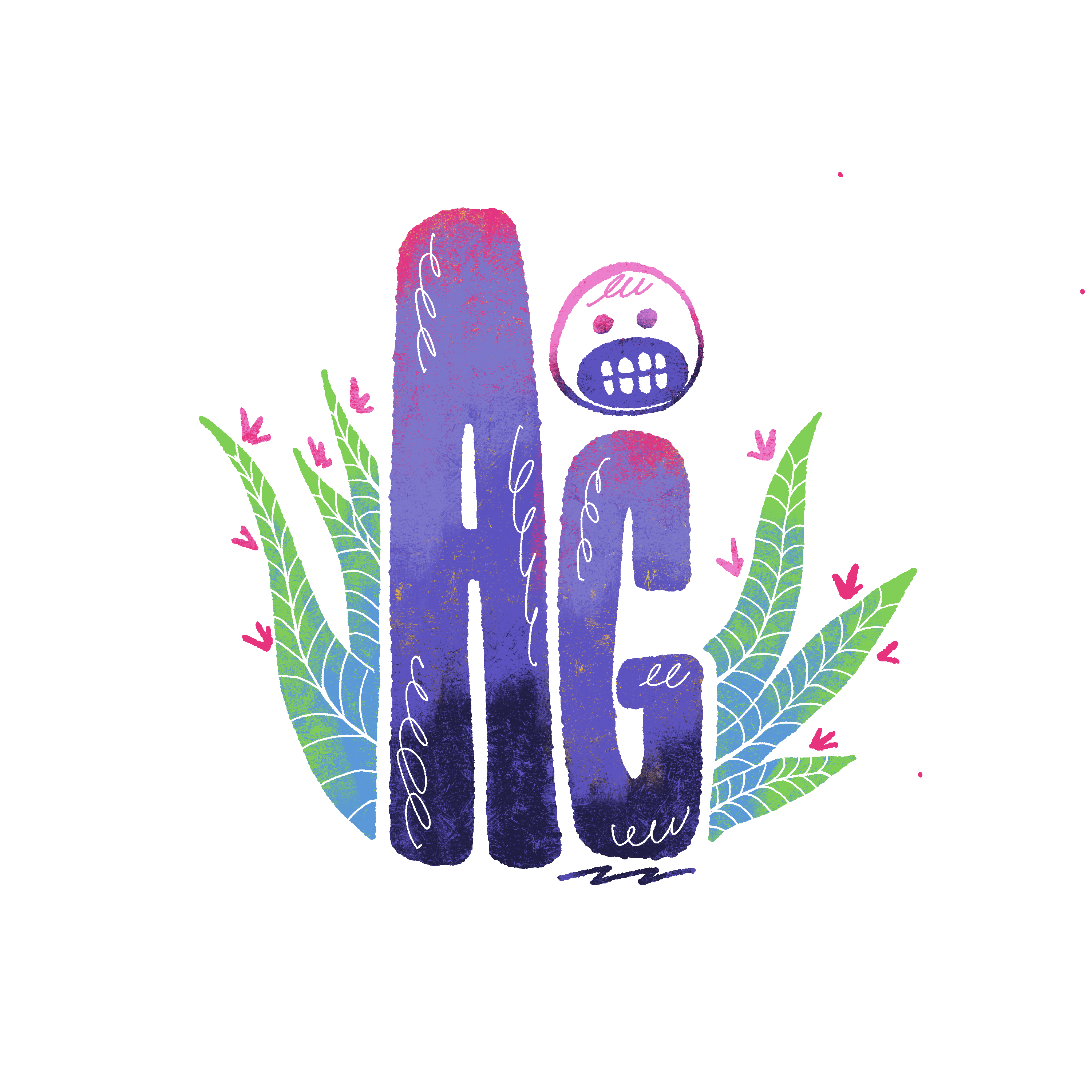 My art focuses on capturing moments of presence and spiritual connection to self and nature, be they pleasant or frightening.

Life is a mixture of euphoria and despair, and my maximalist style anthropomorphizes these feelings by utilizing scribbled lines, vibrating colors, and abstract human figures.

Art is a unique window into the human experience, and highlights shared universal experiences that at times exist beyond spoken language. I seek to capture my own perspectives that I might share and understand with myself and those around me.