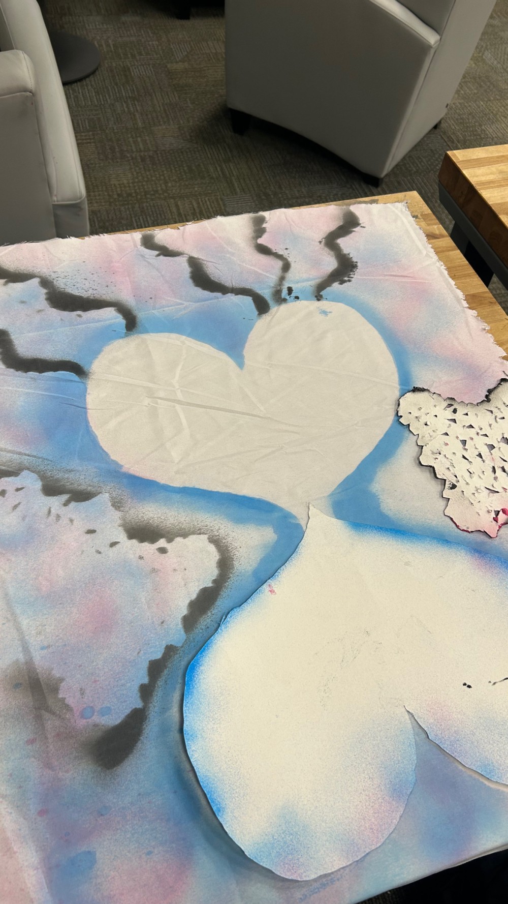 Custom drape by Tronta Pounds