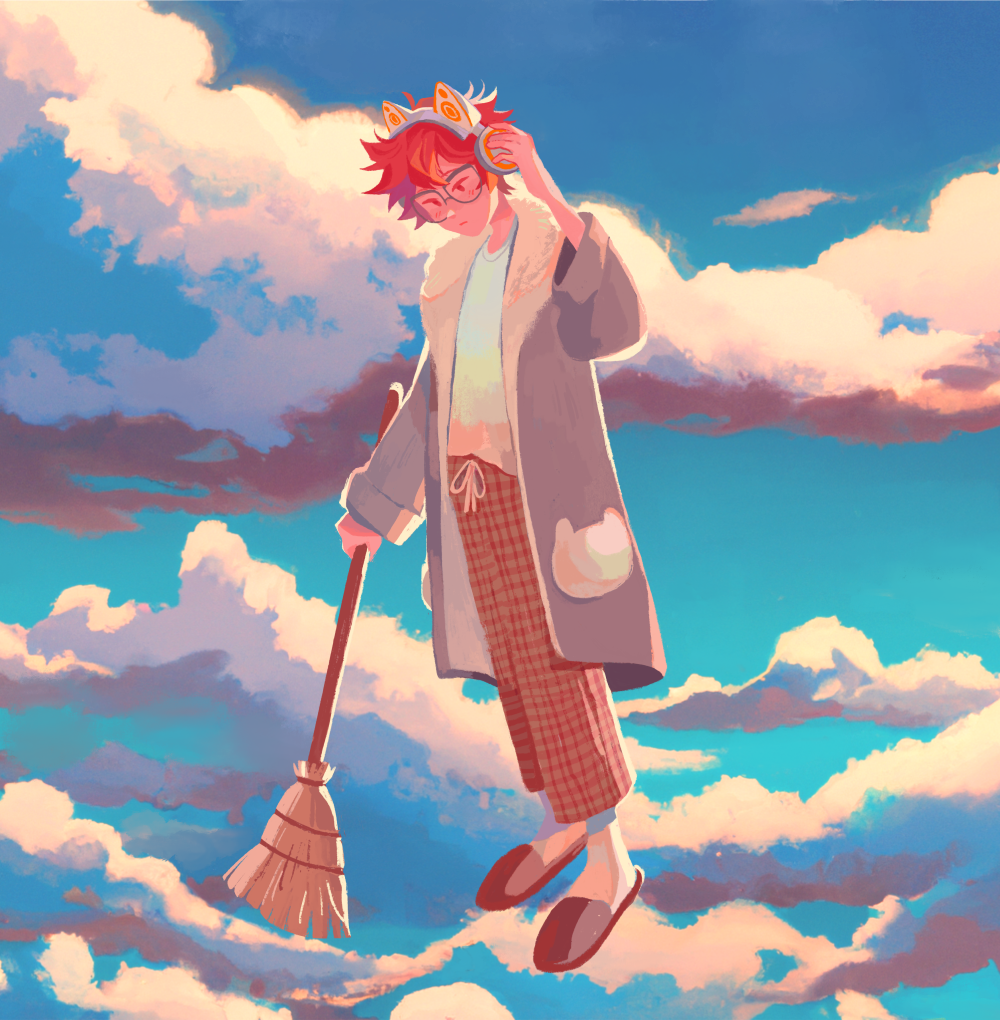 It's alright, music can take you somewhere else.