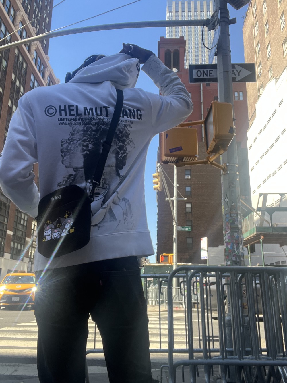 War Devil Hoodie. Made to order, screen printed with love.