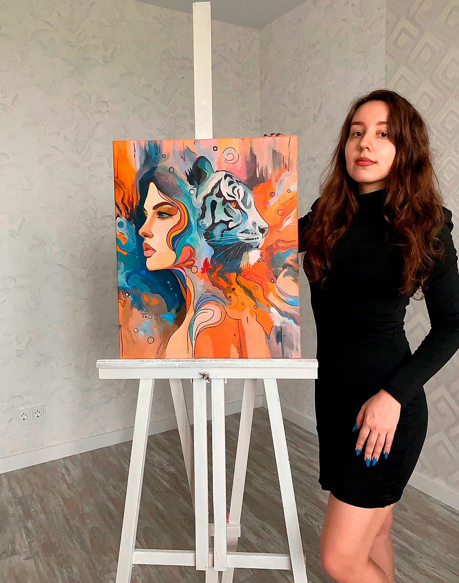 Hello! My name is art.lizzi (VavLiza), and I am an artist specializing in traditional art with elements of fantasy. My works blend reality and imagination, inspired by nature and emotions. I am an active participant in the NFT community, where my artworks are available on platforms such as Tezos, Solana,Avax, and Ethereum.