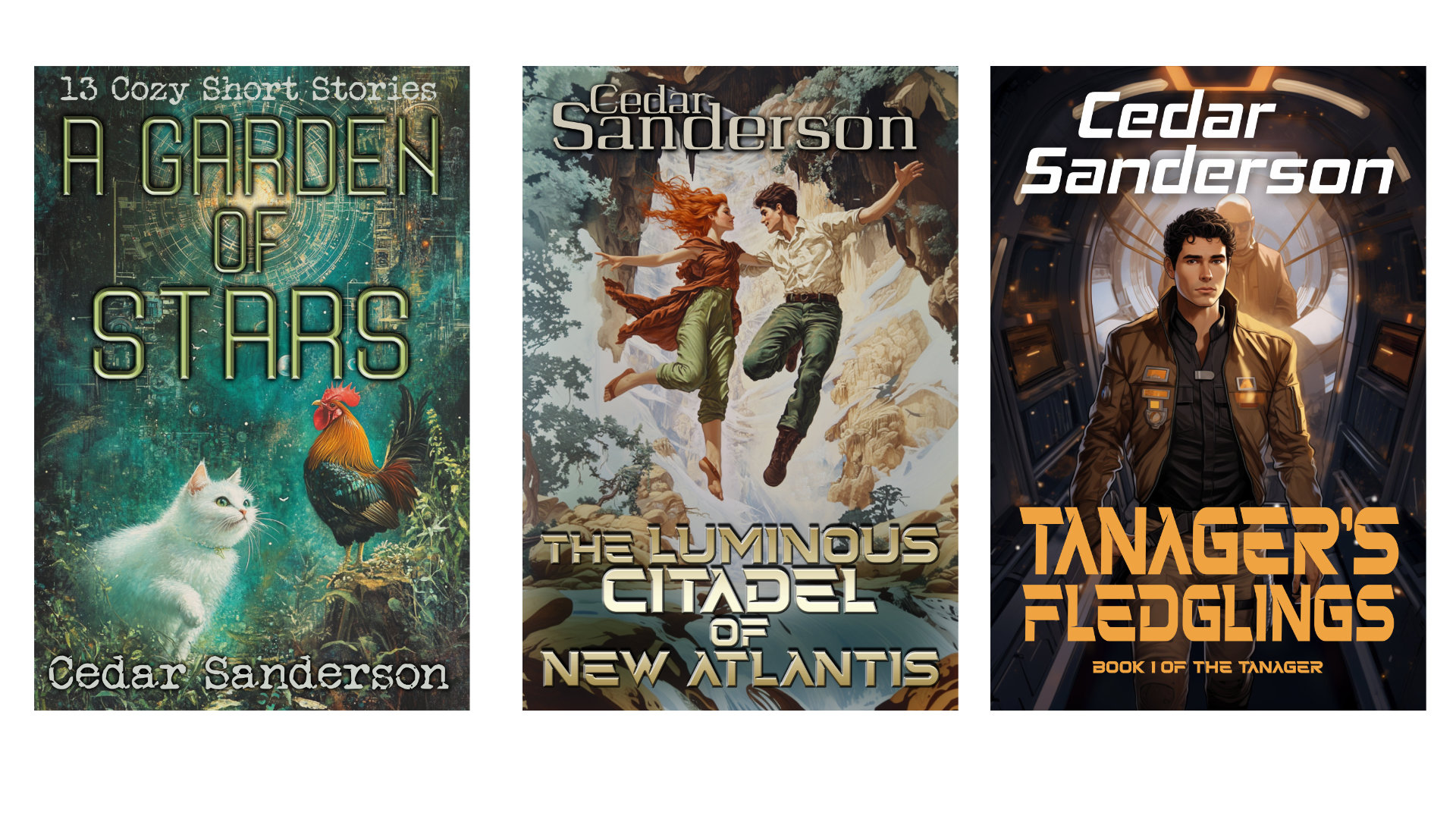 Cedar Sanderson is an artist, author, and graphic designer.