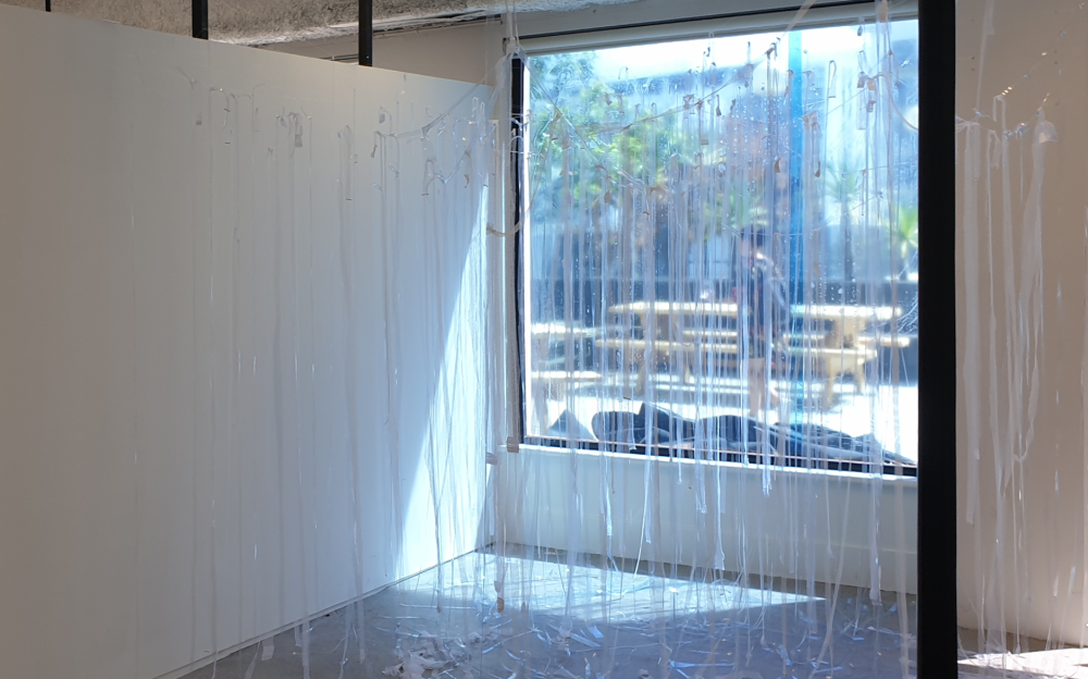 March 2020
Fishing line, Fishing hook, Cellophone, Plastic, Fabric
3500 x 3500mm