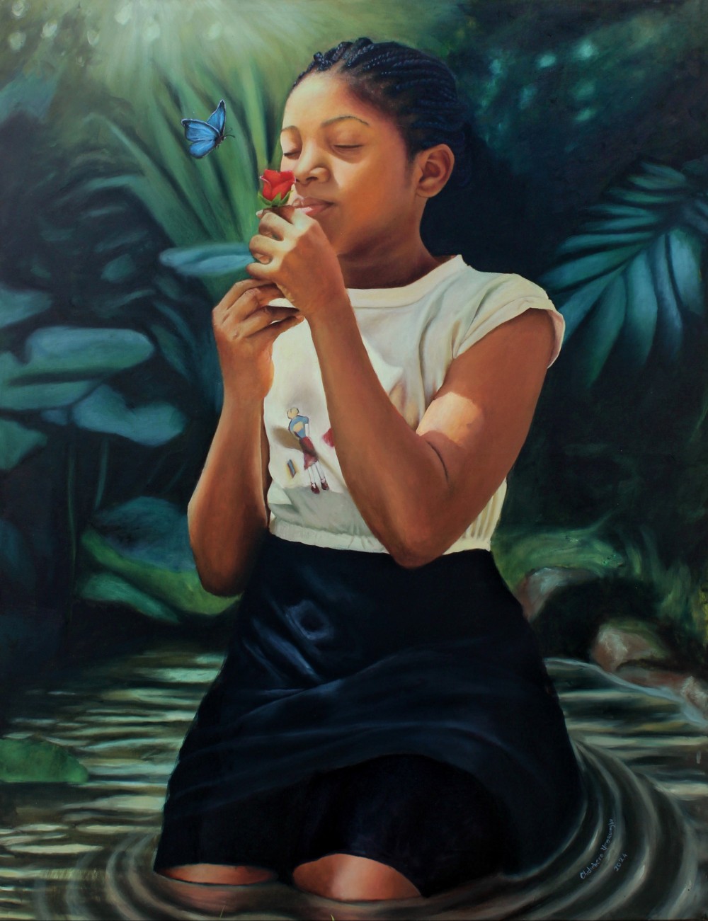 Oil on canvas / 35 x 45 inches / 2024 / Price - $2,000
