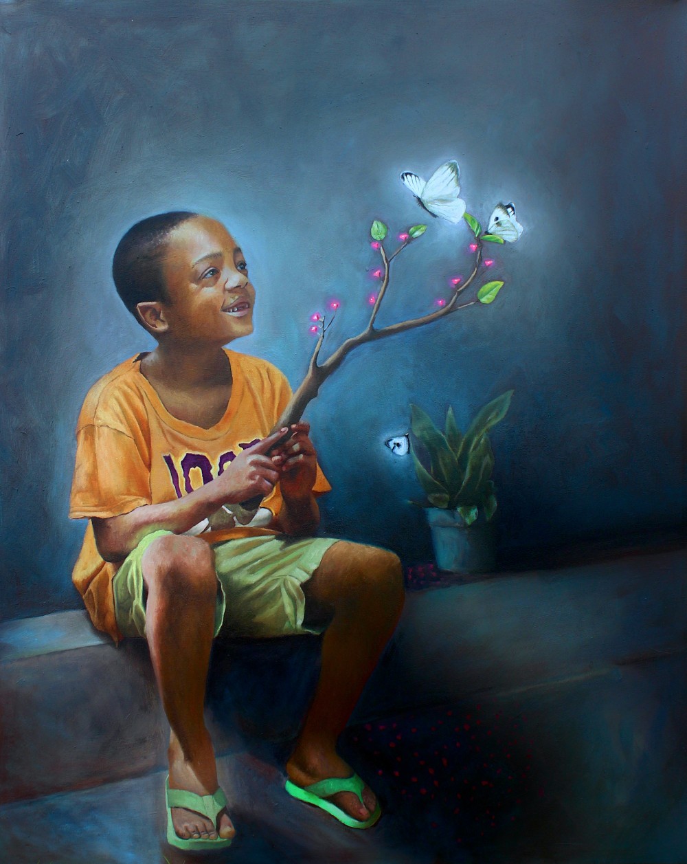 Oil on canvas / 35x45 inches / 2025 /  Price - $1,000