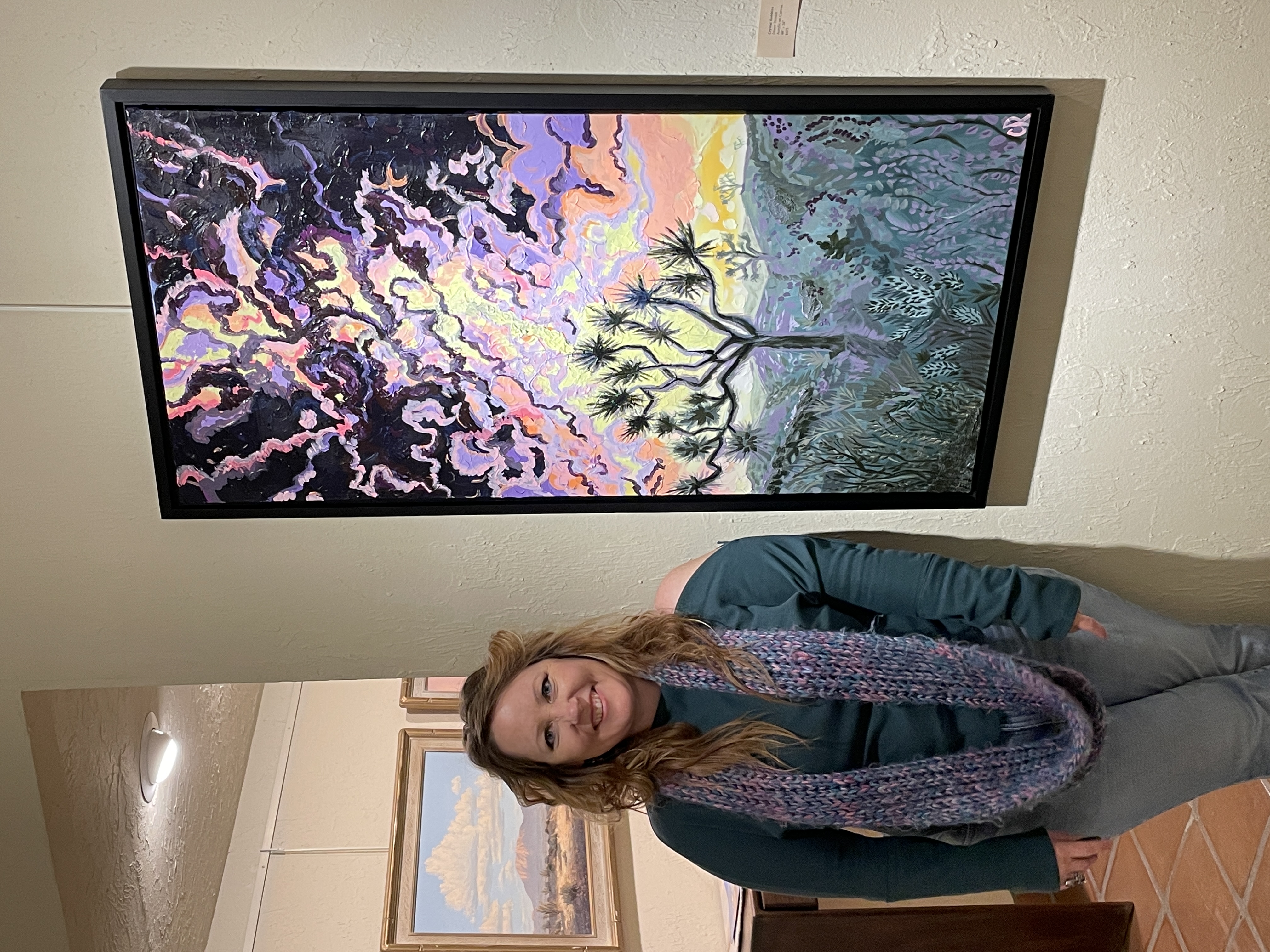 Welcome! My name is Crystal and I am a Graphic Open Impressionist who began my journey as an artist when I was a child sketching in charcoal. I began painting several years later in acrylic and have evolved to working in oils. I create each palette from just five primary colors and utilize traditional and open Impressionism techniques to create vibrant dreamy landscapes.