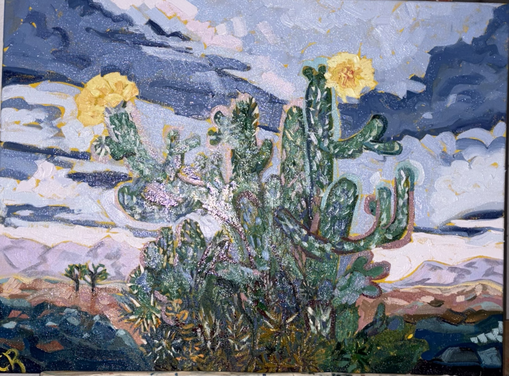 Oil on canvas using limited palette. 2025 (Original Available)