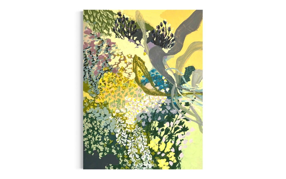 Acrylic on canvas 
90 x 120 cm