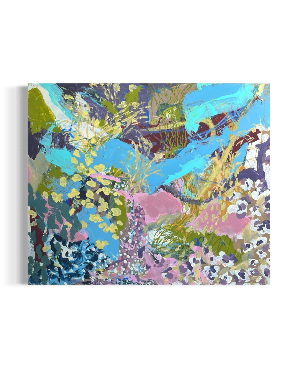 Acrylic on canvas 
30 x 40 cm