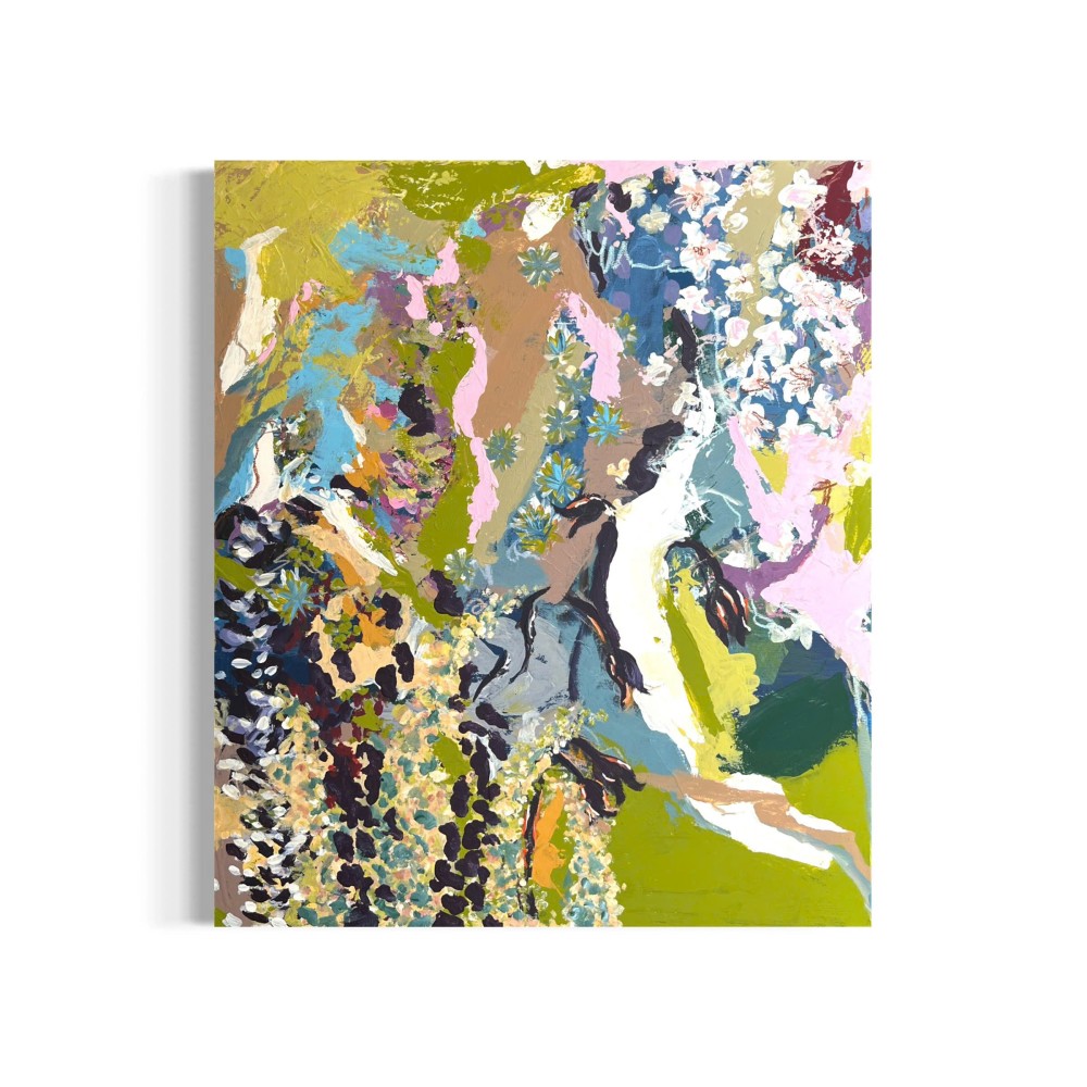 Acrylic on canvas 
60 x 60 cm