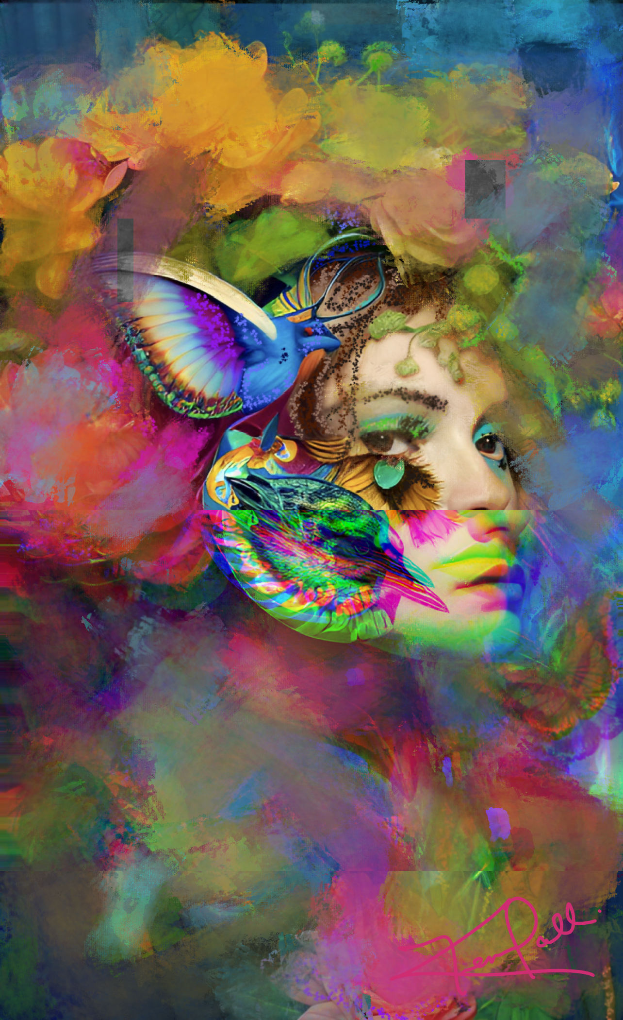 Digital and multi media artist.