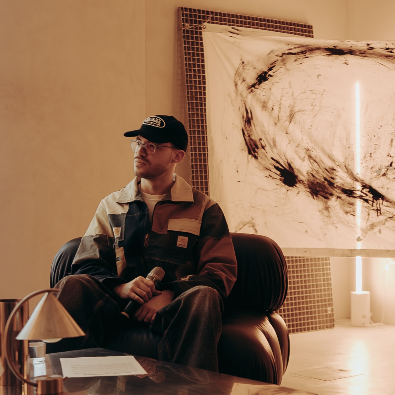 Filip Anic is a visual artist from Croatia whose work explores the intersections of space, materiality, and embodied perception. Through installations, painting, and performance, Anic examines the ways in which the body communicates with architectural and environmental contexts.

His practice employs raw, tactile materials and minimal gestures to evoke presence, memory, and the invisible forces that shape our spatial awareness. His practice is rooted in phenomenology and has been presented in exhibitions across Croatia and internationally.