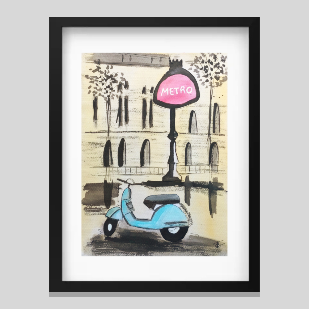 Obra original, 42x30cm, tinta e aguarela sobre papel artesanal • 100,00€ | Inclui certificado de autenticidade | Ref: fg0042 | Para mais informações, fotos ou aquisição desta obra, entre em contacto com o número de referência da obra. O Francisco terá todo o gosto em ajudar.