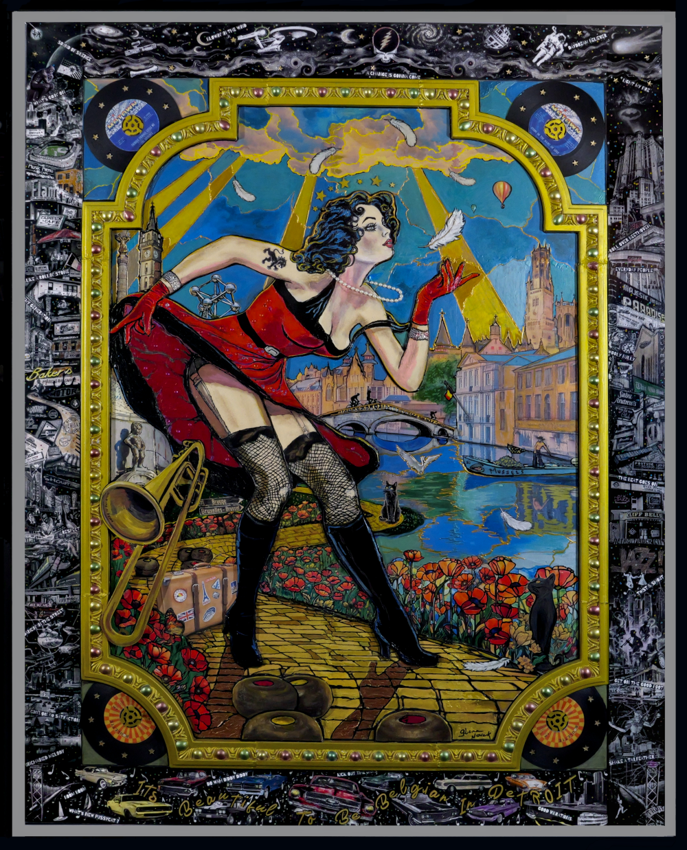 Belgium themed Music bar in Detroit Commission