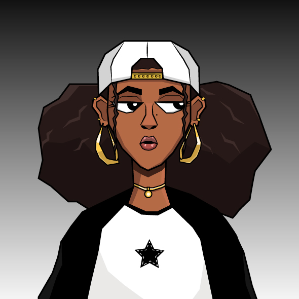 Hello...I'm Djae...A 2d digital Artist and 3d Architectural designer. I create retro-inspired art defined by bold outlines and sharp forms....