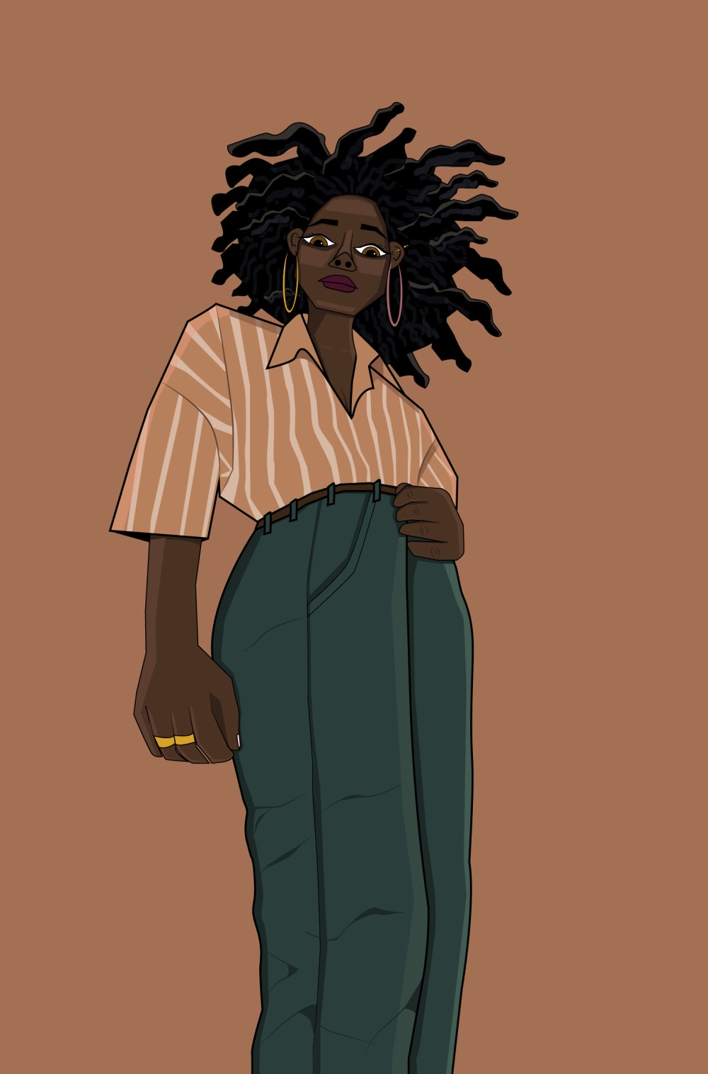 Vintage depicts a classic retro-themed scene