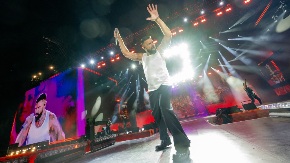 Ricky Martin in Baku. All rights reseved ©