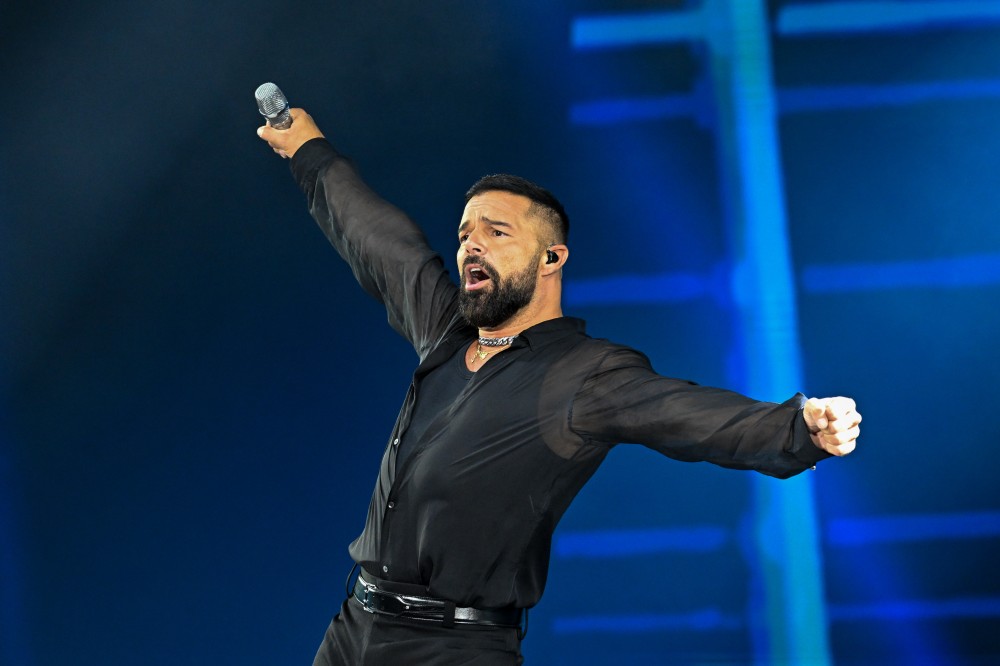 Ricky Martin in Baku. All rights reseved ©