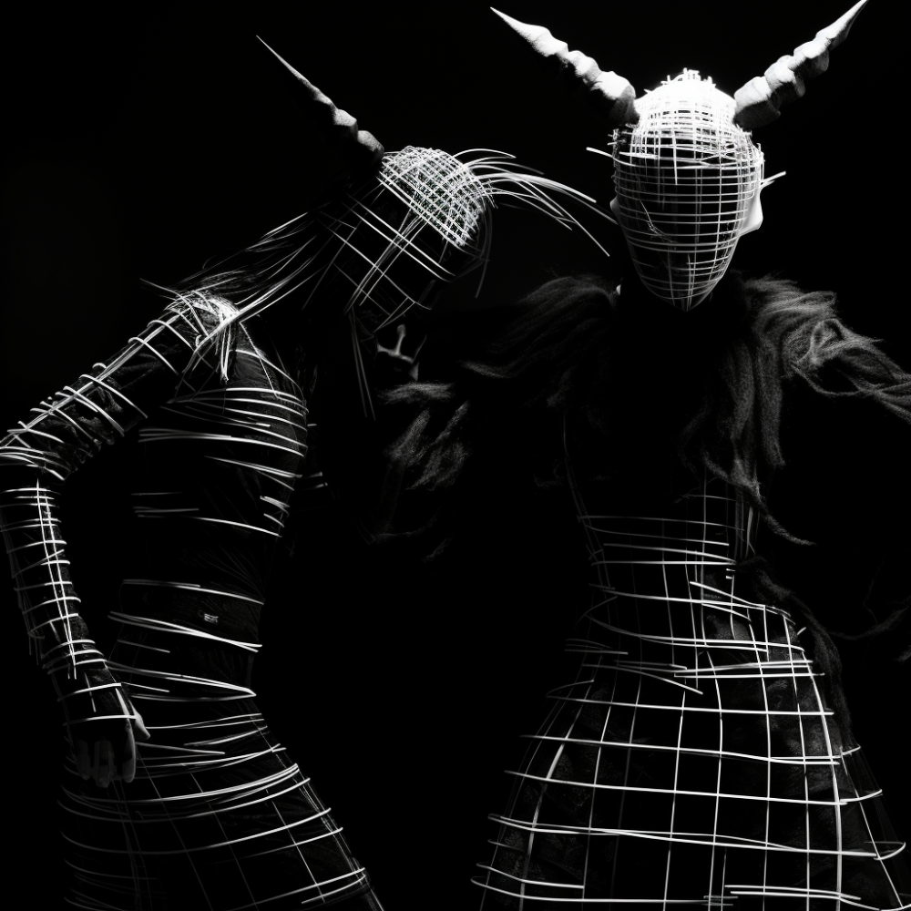 When the world fell quiet, the Creatures didn’t mourn.  
They danced. If the end had rules, they didn’t need them.


Created by blending my own images and prompt 
Tools: Midjourney, Photoshop  
Dimensions: 4,096 x 4,096
Minted on SuperRare