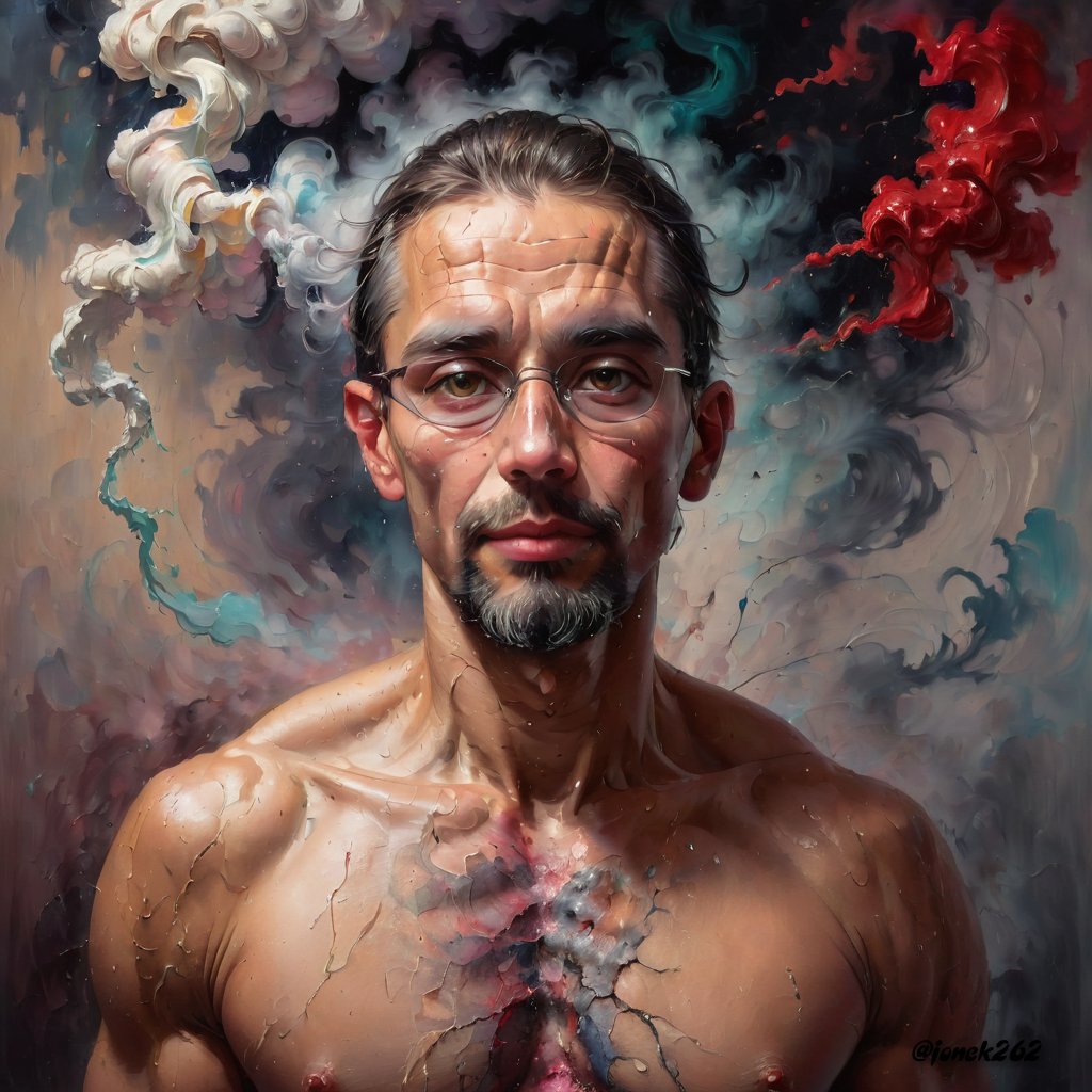 I am a digital artist exploring the human condition through surreal, symbolic, and emotionally charged imagery. My work moves between abstraction and figurative form, focusing on themes of memory, identity, belief, intimacy, and power. I treat digital creation as a contemporary language of reflection, where images function as psychological and philosophical spaces rather than literal scenes.

Faces, bodies, architecture, and organic structures often merge in my work, forming metaphysical landscapes shaped by time, pressure, and internal tension. I am interested in how systems — social, spiritual, and emotional — leave their imprint on the human form, transforming flesh into structure and structure into emotion. Many of my works exist in a suspended state, capturing moments just before transformation, collapse, or understanding.

My creative process is intuitive yet controlled, built through layers of texture, light, and distortion. I avoid explicit narratives, allowing viewers to bring their own experiences into the image. I see digital art not as decoration, but as a space for contemplation — a silent encounter between image and observer, where meaning emerges slowly and personally.