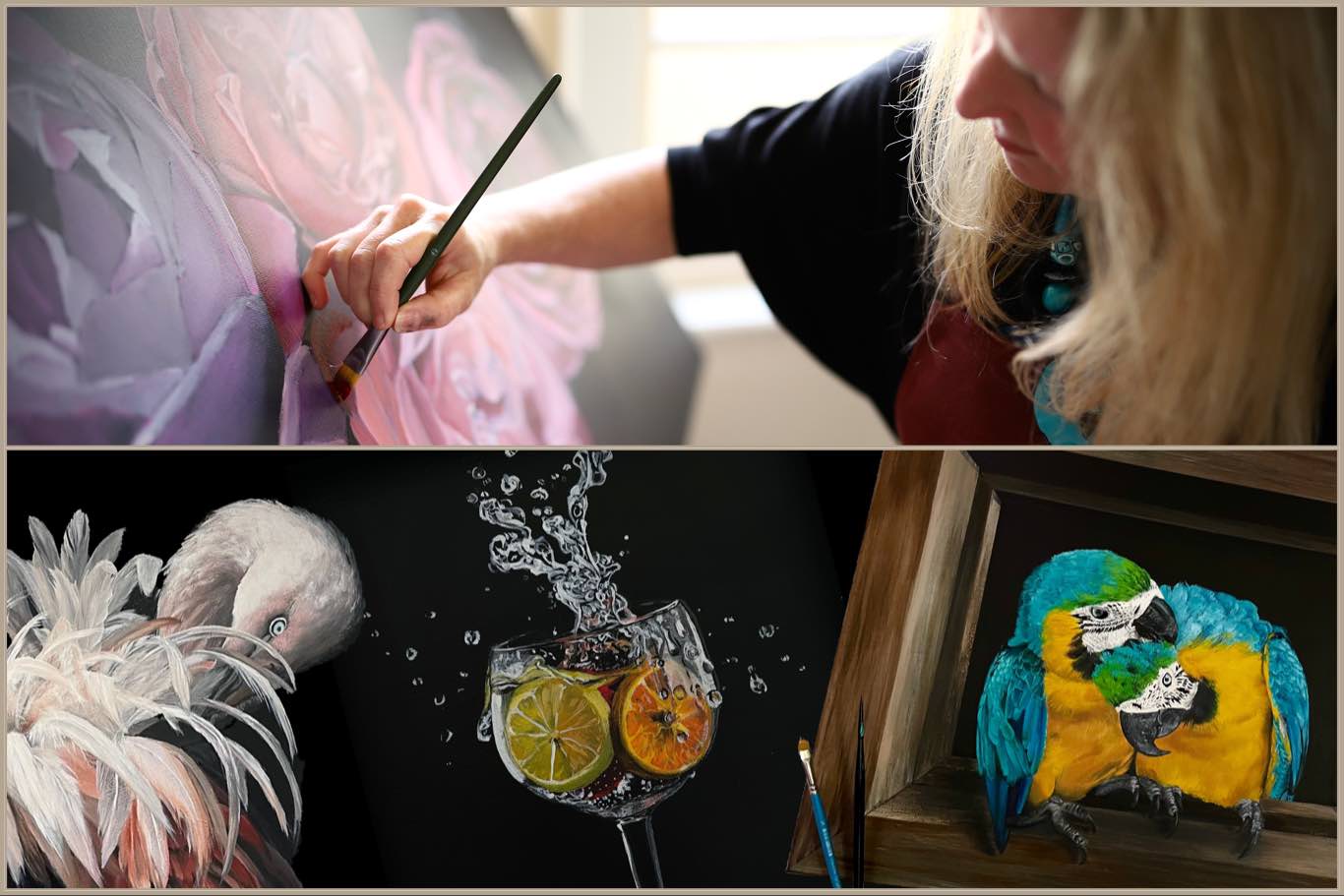 Capturing images from the natural beauty in her surroundings and painting these to incredible detail serves as a meditation, allowing Juanita a connection to nature and to bring the awe of the natural world to others. 

Juanita loves to use vibrant colours in her creative work, preferring acrylics to express her style, ranging from realism to abstract. 

Juanita is an award winning artist and finalist in numerous Australian and international art competitions, including the Holmes Prize for Excellence in Realistic Australian Bird Art, John Villiers Outback Art Prize, The Doyles, Light Space & Time Online Gallery, Fusion Art Gallery, Grey Cube Gallery, Artist Space Gallery, among others.