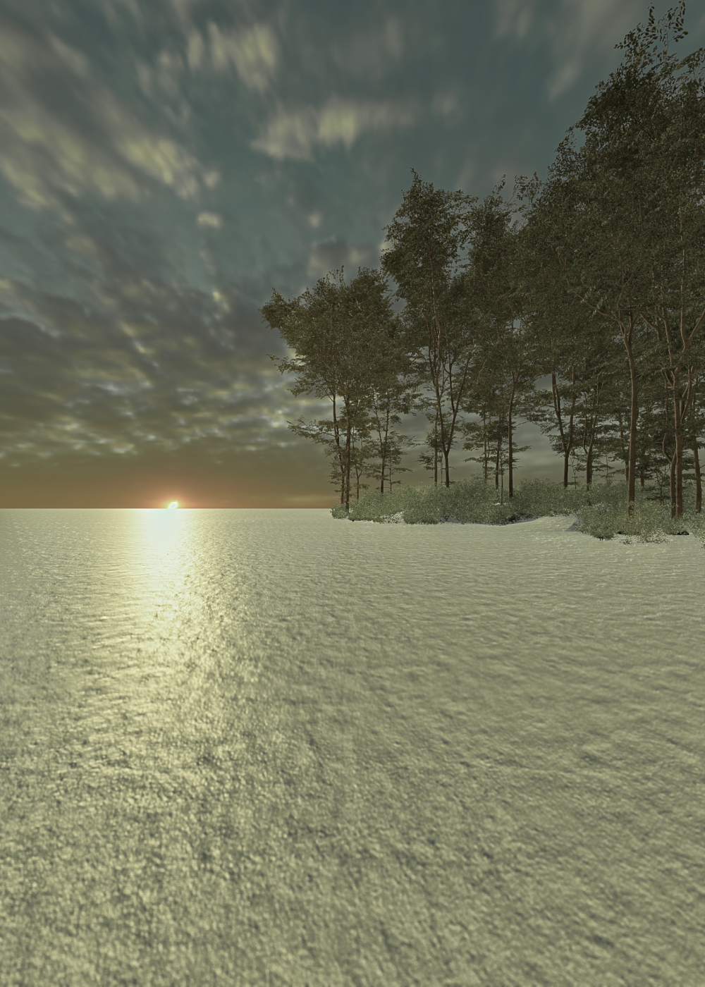 In White, I wanted to capture that moment when everything seems to stop. The landscape is covered by a light that almost erases it, a calm so deep it can be felt. In the distance, a green line breaks the stillness — a quiet breath of life that endures in the silence. I’m drawn to that contrast: the softness of white against the strength of color, the stillness beside what keeps growing. To me, white isn’t emptiness but a space full of possibilities, a pause where things can breathe slowly. This work comes from the need to observe the balance between what is silent and what still beats, between what seems to end and what is just beginning. White is a place where time softens, where light and shadow understand each other without words.