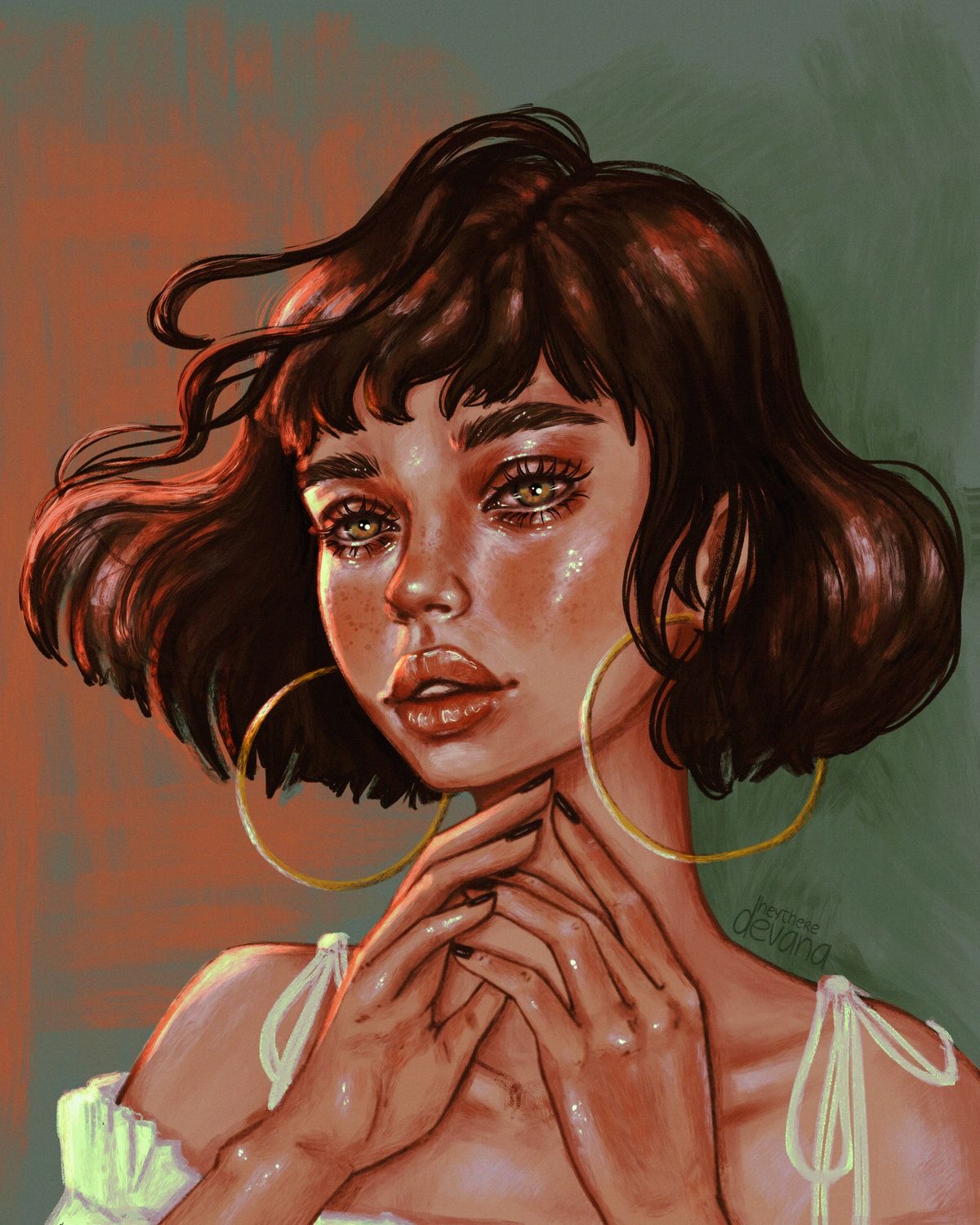 I’m Kamila, a collage and watercolor artist exploring emotion, texture, and storytelling through layered compositions.