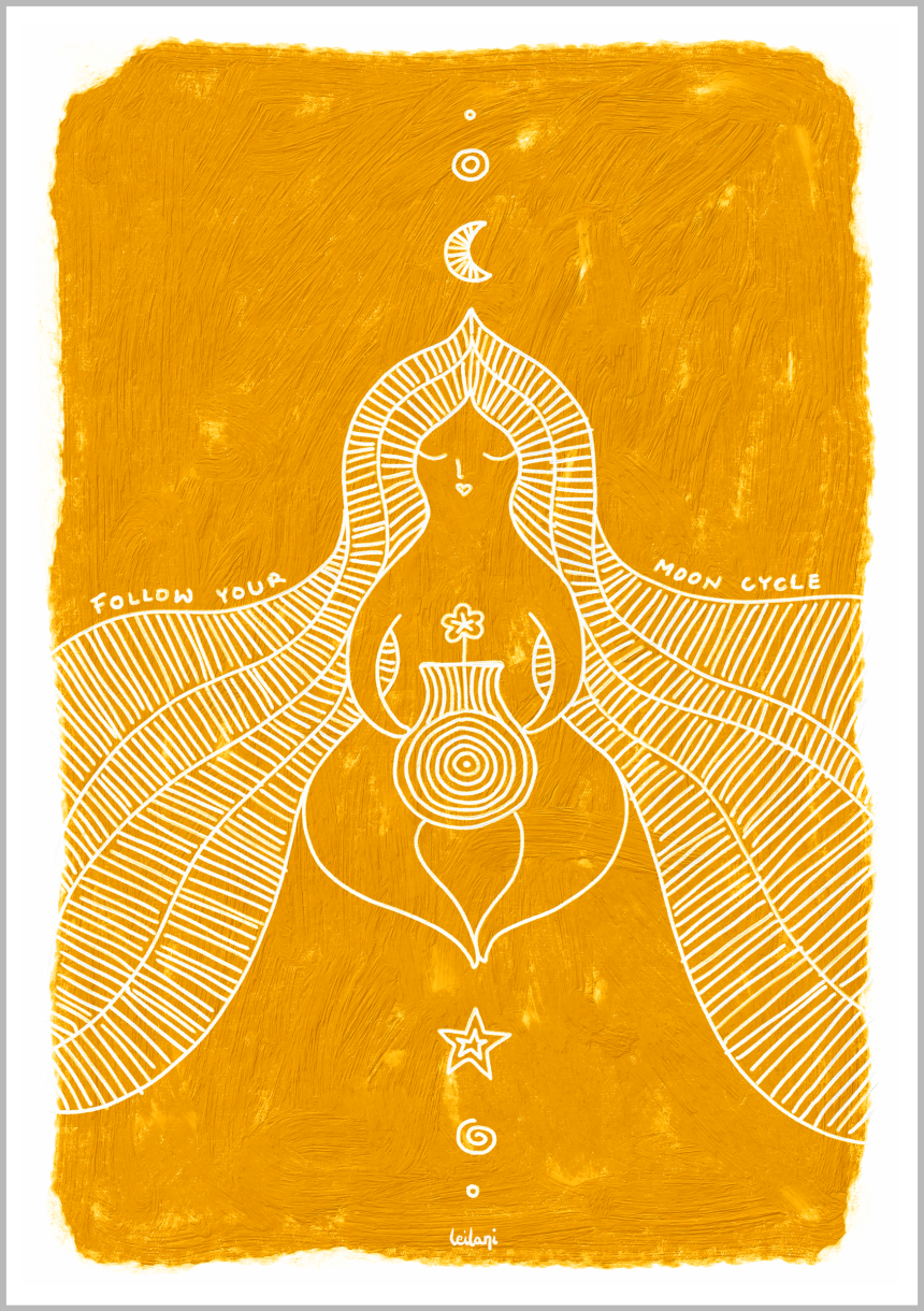 Moon Cycles – Yellow