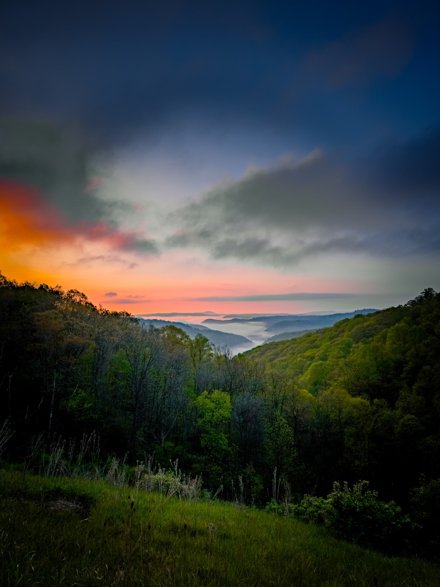 Morning in the mountains