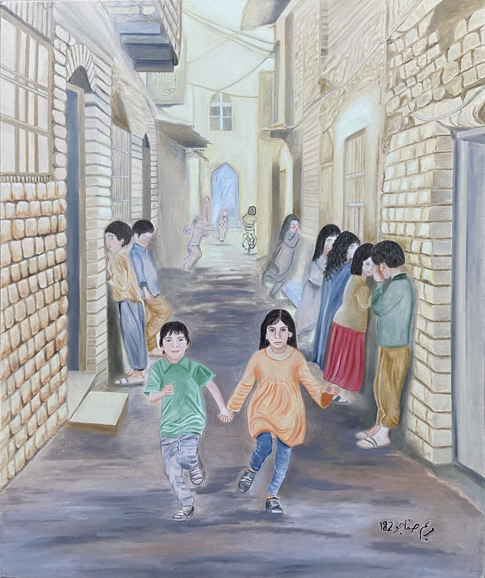Year: 2025
Medium: Oil on Linen 
Dimension: 20” X 24”