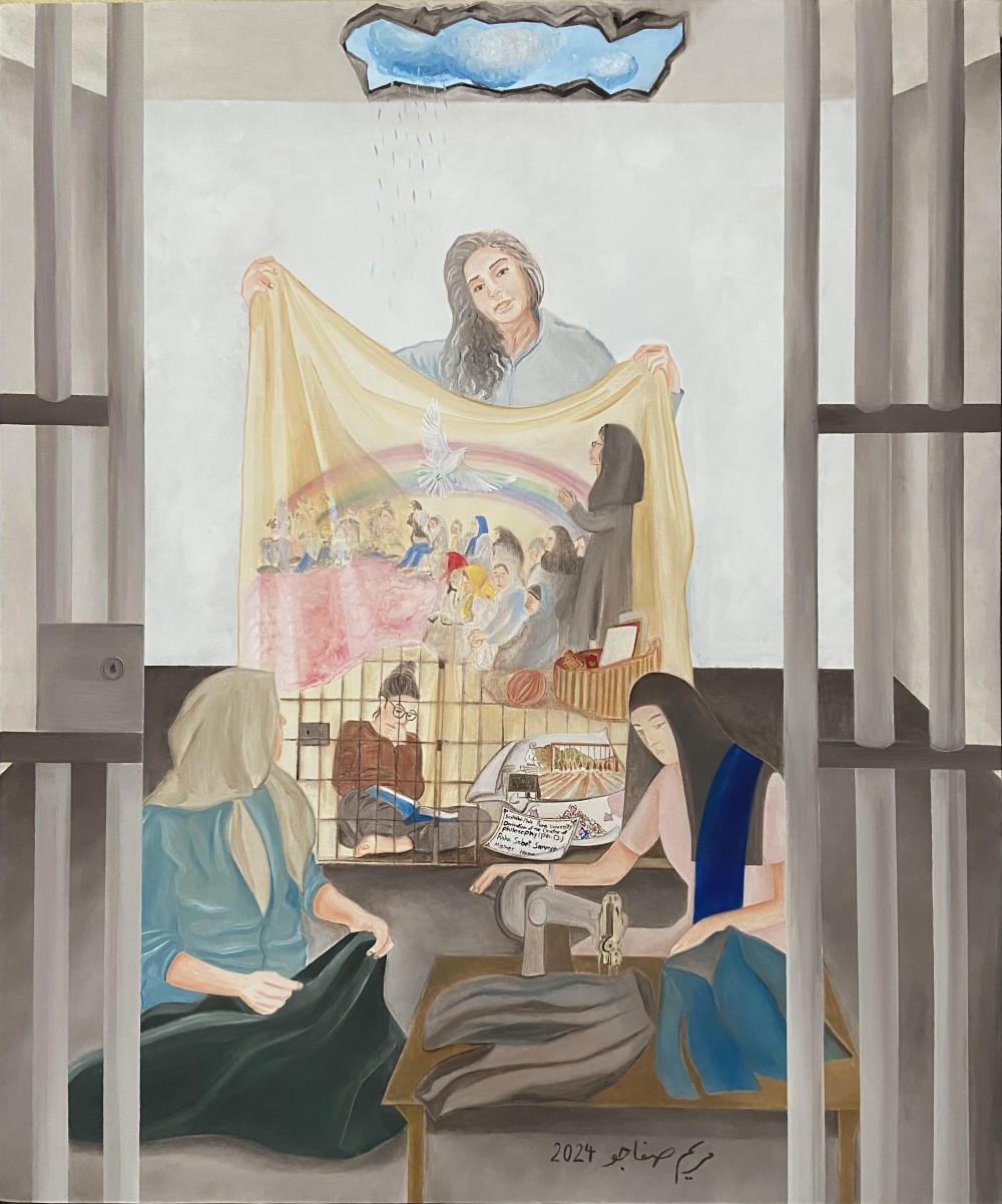 Year: 2024
Medium: Oil on Linen 
Dimension: 20” X 24”