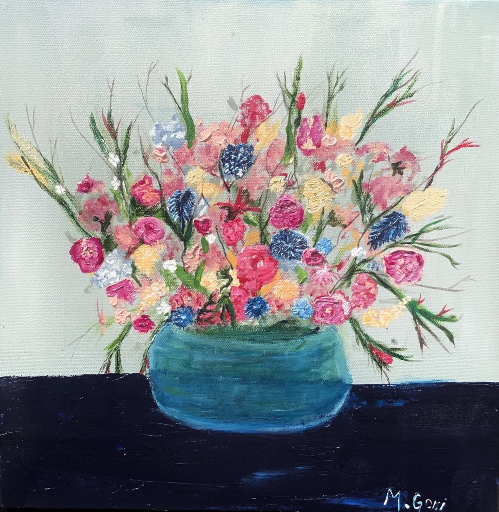 Acrylic on canvas 
14x 14x 1.5 
$250