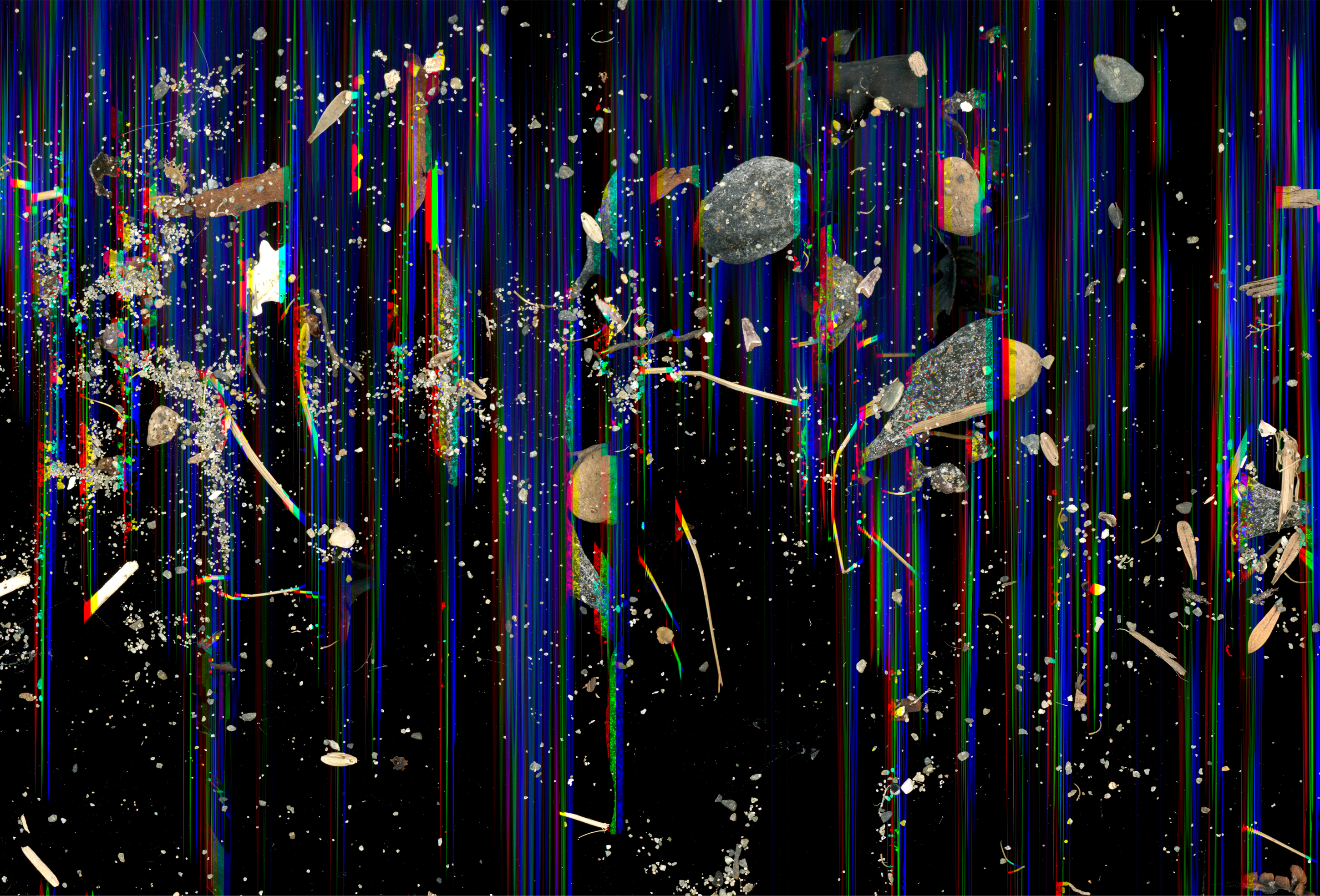 Mizuho Nishioka is a photographic artist based in Aotearoa New Zealand. Her work investigates the technological production of images, often discarding traditional photographic methods in favour of experimental processes shaped by software engineering, system design, and environmental forces. Working with natural data, computational tools, and the shifting conditions of the sea and atmosphere, she creates visual worlds that challenge how we understand and represent our environment.