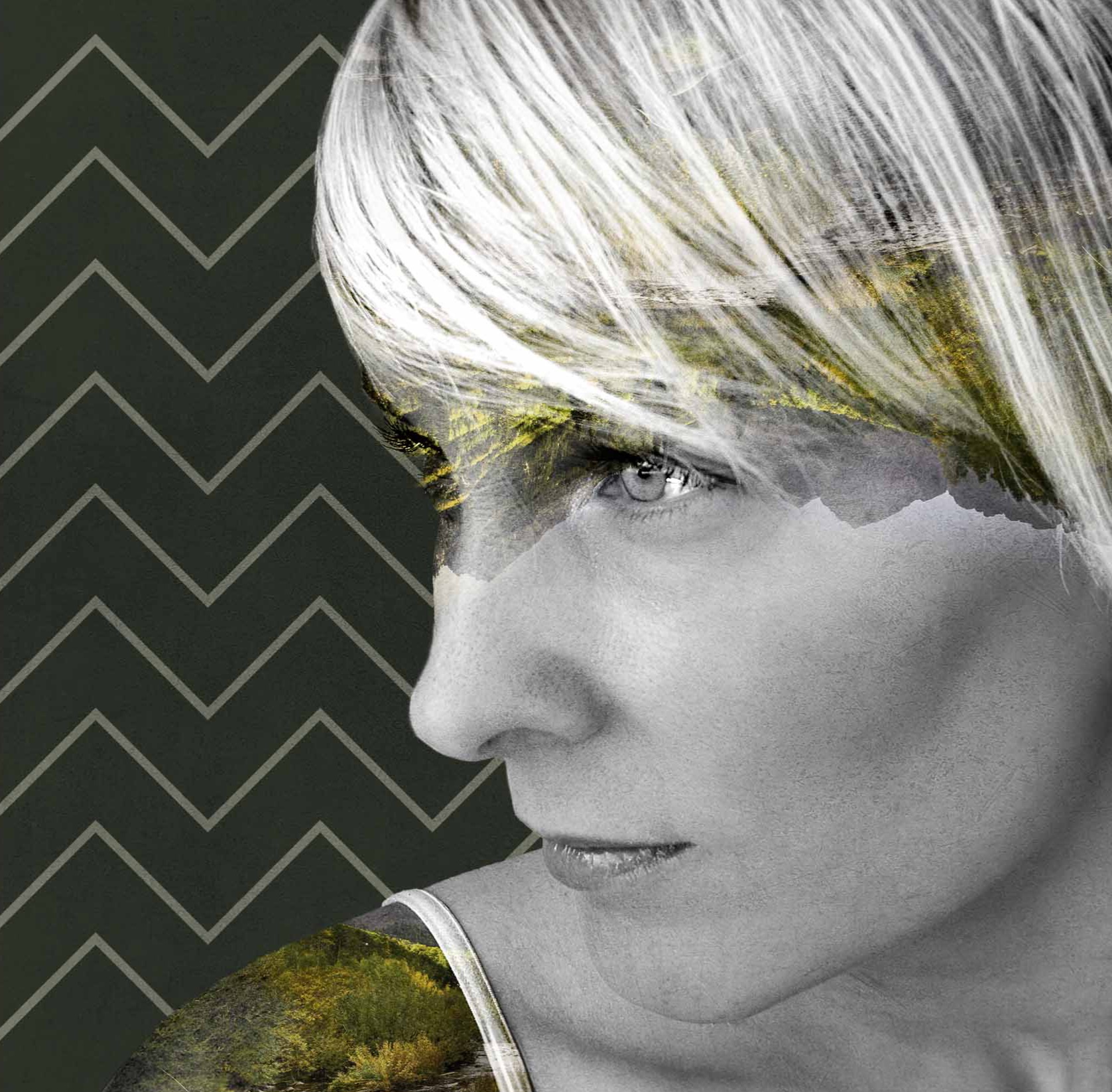 I create digital collage as visual poetry—layering portraits, landscapes and quiet symbols into dreamlike scenes. My work is guided by intuition and memory, and I love leaving space for the viewer to find their own meaning.
I sometimes use AI as a practical tool for adapting formats and as a way to explore interpretations, but the artwork itself is built by hand, piece by piece. Welcome to my world of stillness, thresholds, and hidden stories.