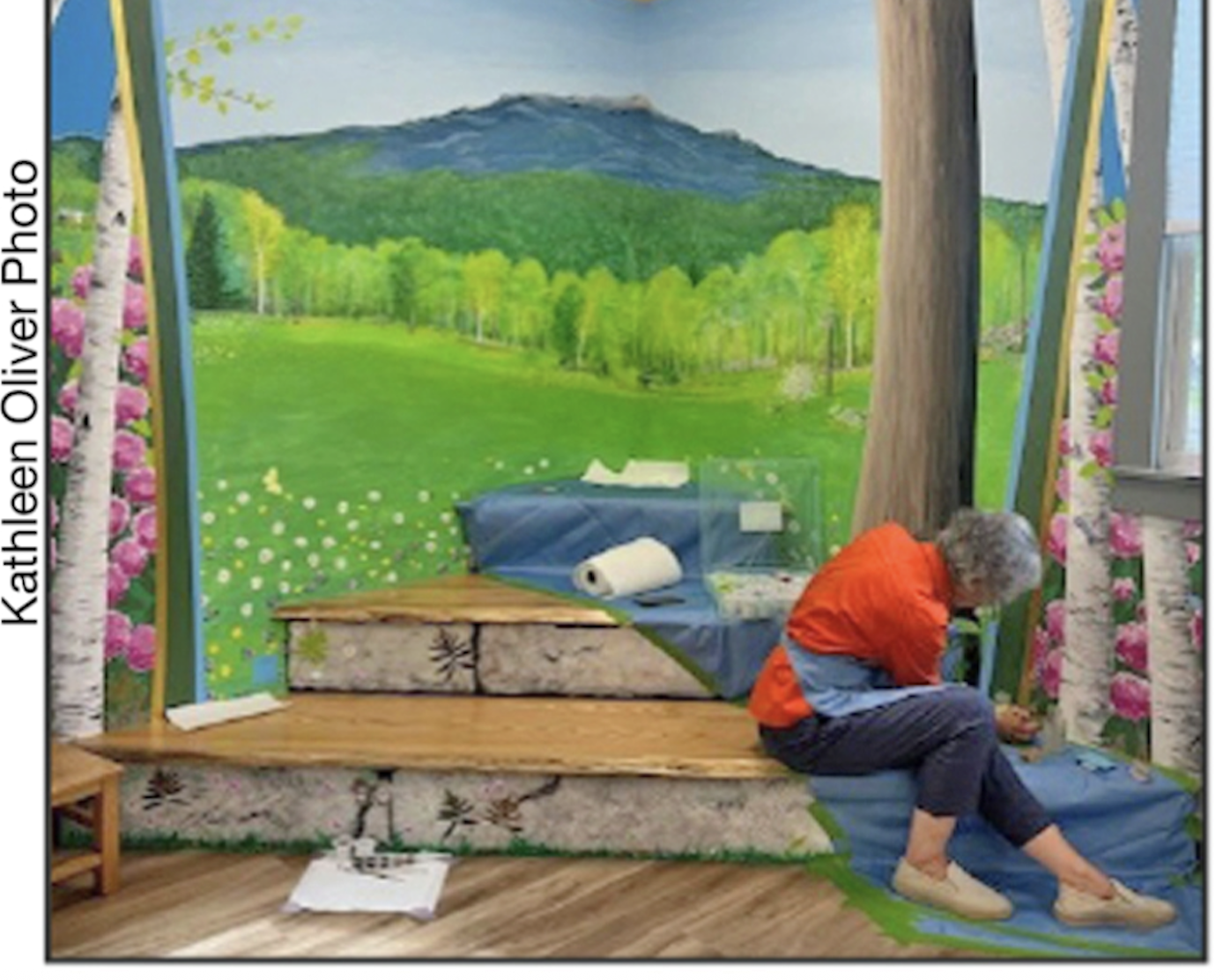 JAFFREY, MARLBOROUGH, DUBLIN, HARRISVILLE, HANCOCK, PETERBOROUGH -- ARTIST HOLLY ALDERMAN PAINTS MONADNOCK ART FOR ALL SEASONS -- 2026


ARTIST AT WORK PHOTO -- FROST FREE LIBRARY WELCOMES VISITORS FROM NEAR AND FAR TO GAZE INTO SPRING -- Step into Storytime in the mural corner, created "For the children of Marlborough, in loving memory of Rufus S. Frost III". OPEN Hours Tuesday 1-5:30, Wed 1-7, Thurs+Fri 10-5, Saturday 10-1. Closed Sun+Mon. Directions: FrostFree.org. About the Artists and Muses: Two Marlborough Bulletin articles below. 



Special thanks go to photographer Kathleen Oliver, Co-Editor, The Marlborough Bulletin, plus 2 articles, reprints below and copies available at Frost Free Library. Special thanks to FFL muses, friends, readers, children of all ages, as well as concept collaborators: Henry Barker, Librarian; Ted Mead and Chana Robbins, Artist-Carpenters; Holly Alderman, Painter, and the Frost Family. 

NEW PAINTINGS TO ARRIVE DAY BY DAY
