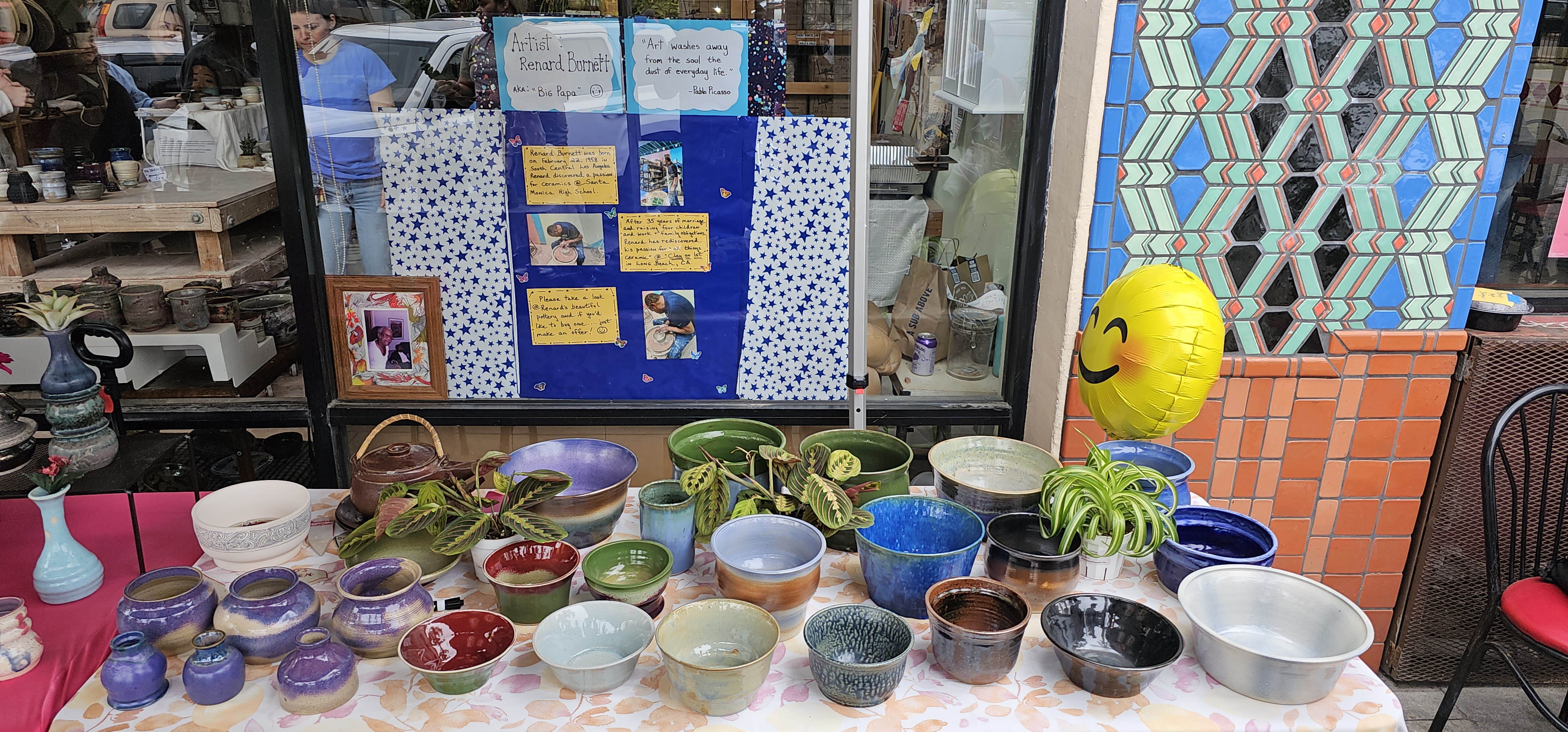 **Artist Statement — Renard Burnett**

Art has been my lifelong conversation with time. For over 45 years, I have signed my ceramic work "Fox," a name that speaks to endurance, cunning, and quiet rebellion. My hands have shaped clay as both craft and testimony—functional forms that carry spirit, memory, and the rhythm of Black creativity in America.

Now, I extend that journey into digital space—melding artificial intelligence with fine art to create one-of-a-kind visual works that cannot be replicated, even by the machines that helped render them. This is not a departure from tradition but a continuation of it—fired in new kilns, rendered in new dimensions.

Whether through the earthy tactility of ceramics or the glowing abstraction of AI, my work is rooted in legacy and innovation. I am building bridges between the analog and the algorithmic, between ancestral memory and future vision.

As founder of Tantième, a platform merging art, architecture, and blockchain equity I approach every medium with the same ethic: make it matter, make it last, make it liberating.

I was given the name "The Black Panther of Art" by someone who saw what I often forget to claim for myself. That title reminds me that each piece is both an offering and a roar.

My art isn’t just about making things—it’s about making meaning. It’s about crafting permanence in a world that too often treats Black beauty as temporary. It’s about telling the truth, even when it takes code, clay, or courage to do it.