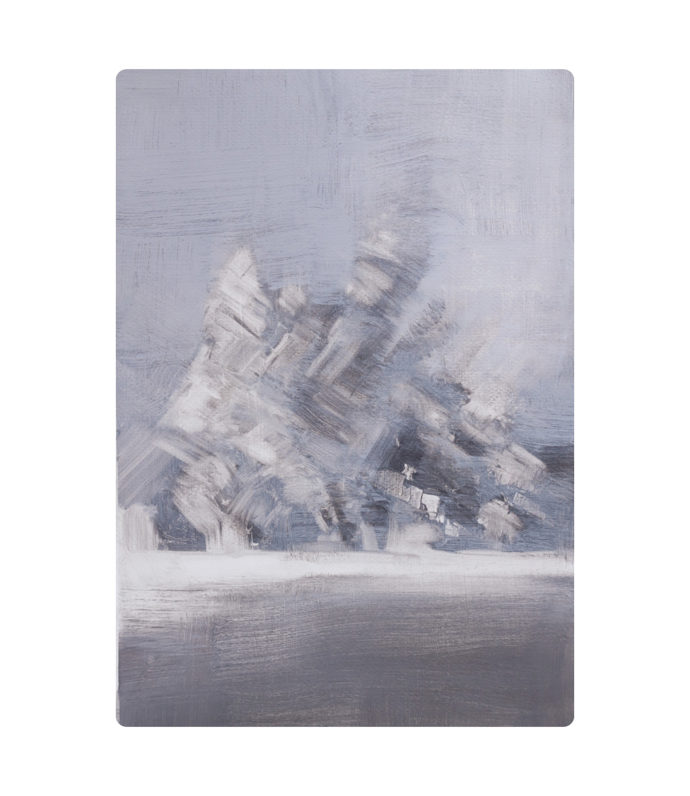 óleo sobre papel 
50x34cm
colección Blanco y Negro
