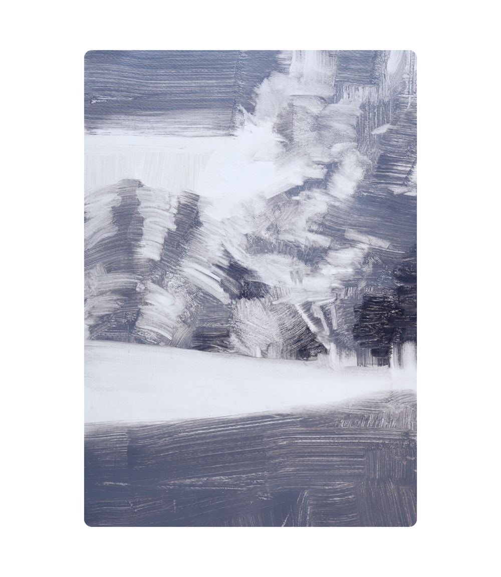 óleo sobre papel 
50x34cm
colección Blanco y Negro