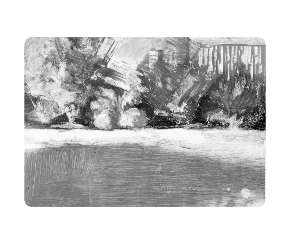 óleo sobre papel 
34x40cm 
(colección Blanco y Negro)