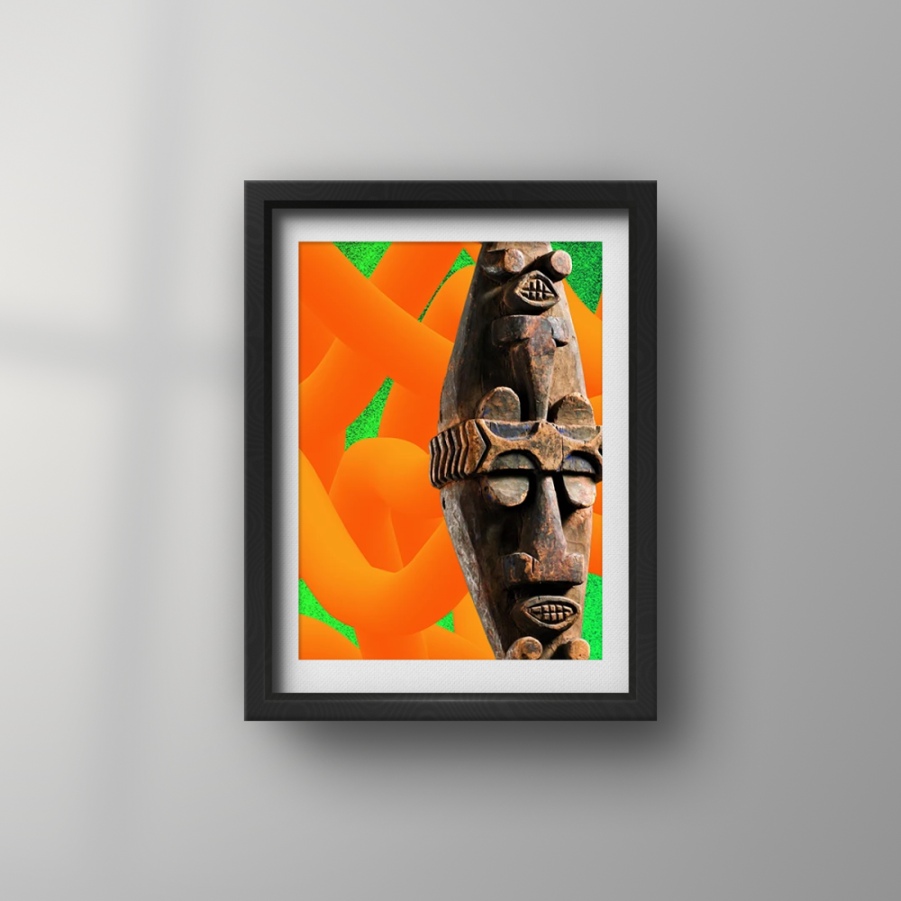 Afrotroves is an art collection that pays tribute to ancient African artifacts and the beautiful cultures from all around West Africa from which these artifacts are from. Many of these ancient African artifacts, haven’t set foot in Africa in over 100’s of years. These fragments of culture were held to be sacred by its people for thousands of years and even today.  So, I made new pieces of art to share, preserve and digitize their beauty, creative culture, and heritage. To allow them live on in the digital age and not just in someone's living room or locked behind glass in a museum. I started with the art of the Ijaw tribe of Southern Nigeria & expanded with art from a few tribes across Africa.