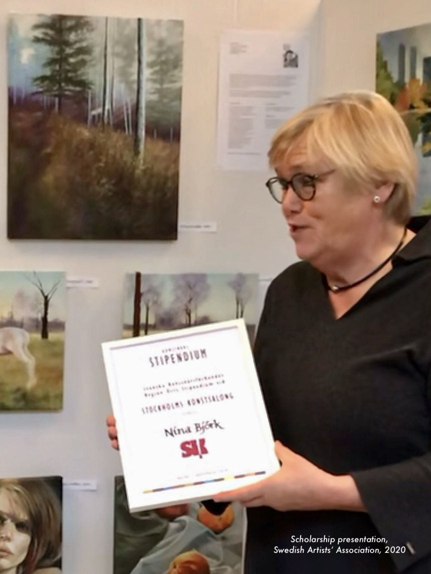 Swedish Artists’ Association - Scholarship Award, 2020