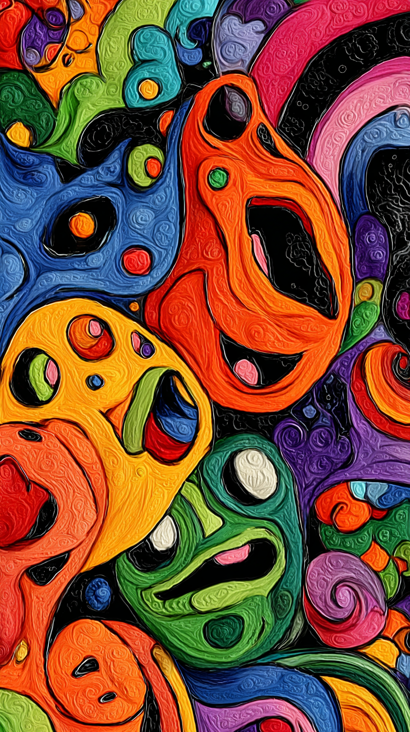 Forms refuse to settle. They keep mutating. Meaning slips constantly.
That’s where it lives.