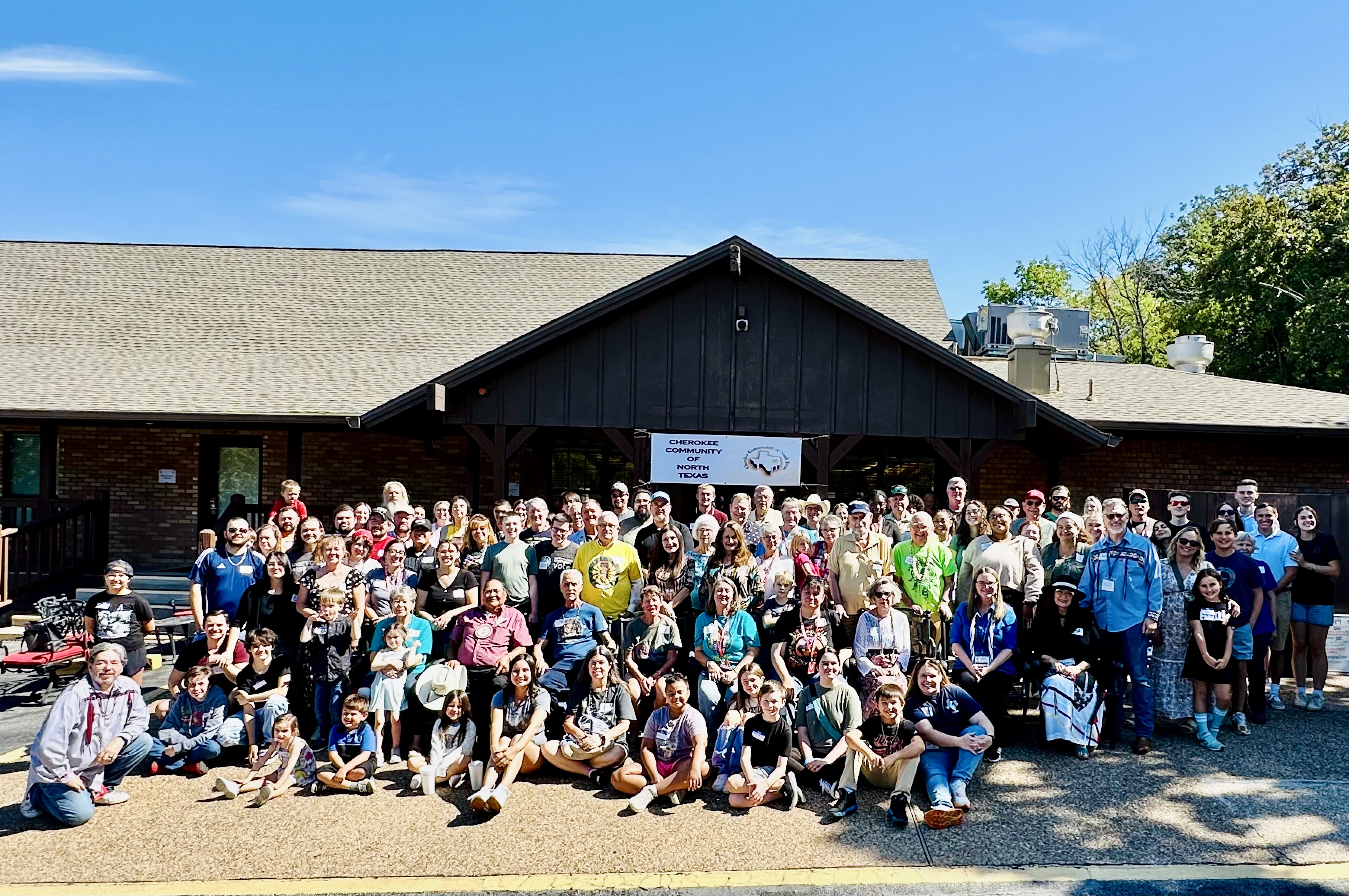 The Cherokee Community of North Texas (CCNT) is a nonprofit, non-political, tax-exempt Native American organization dedicated to promoting the Cherokee language, history, culture, and traditions. Based in Texas, we are officially recognized by the Cherokee Nation as an “At-Large” community.
Our mission is to create connection and community among Cherokee citizens and other Native peoples across North Texas — from Lubbock to Longview, from Denton to points beyond.