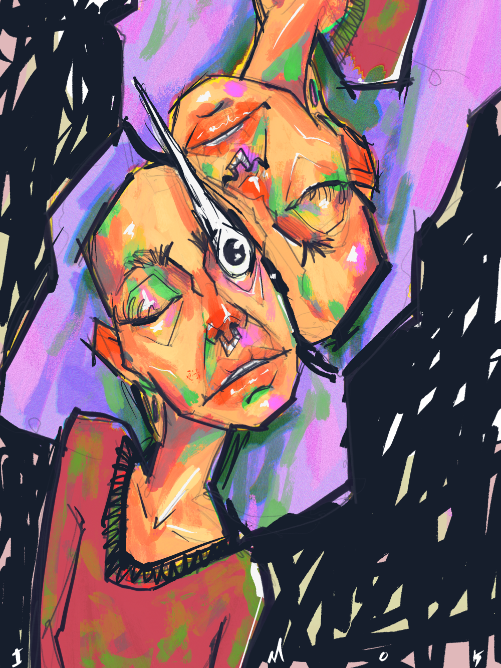 Hello everyone, I’m Ogün — a painter and a traveler on an artistic path.
I keep searching for emotion on every surface I can touch.