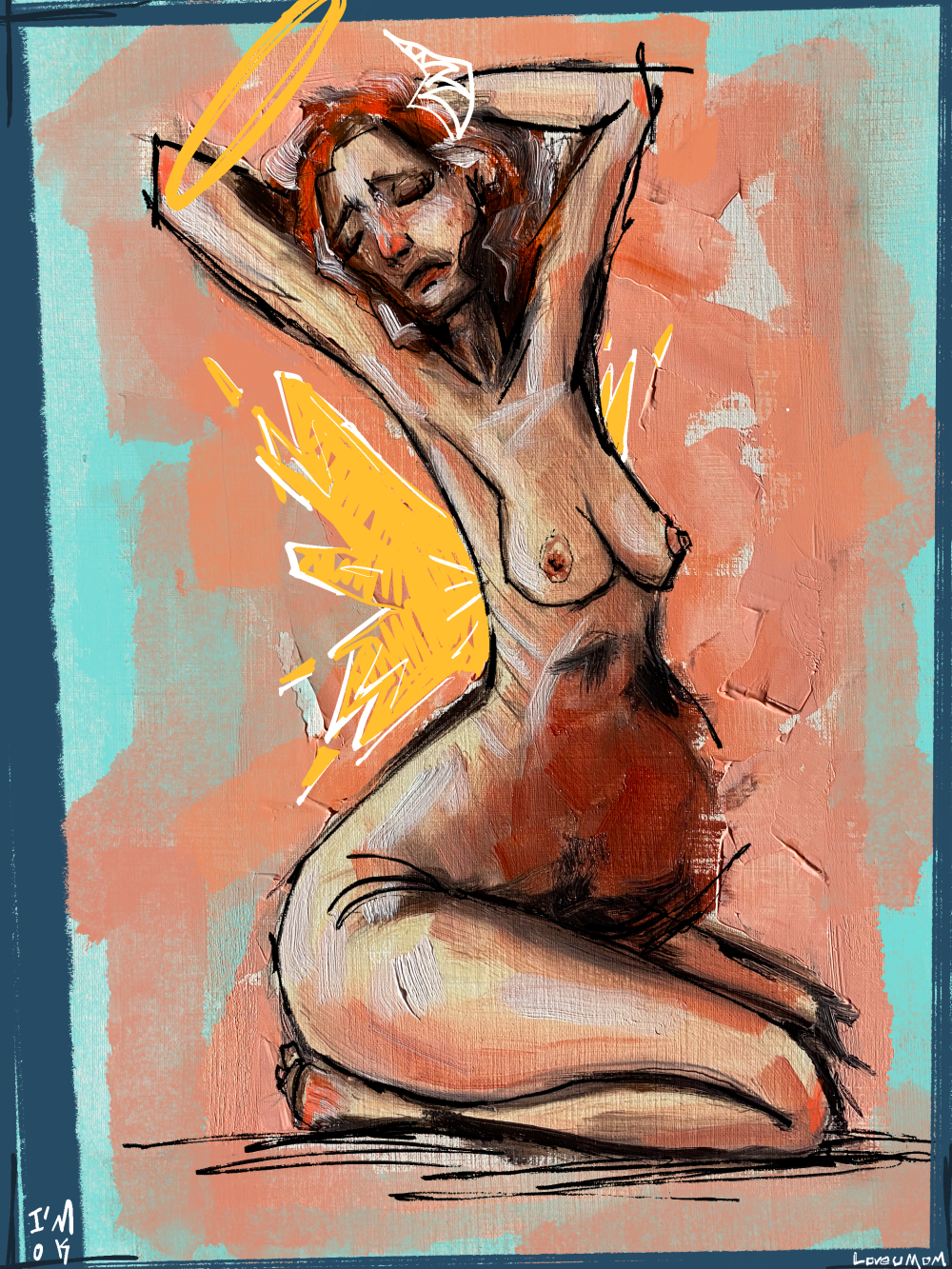 Every line should represent a moment.
Every mark carries the memory of the time it was created.