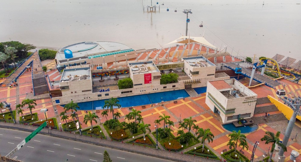 The Museum of Anthropology and Contemporary Art (MAAC) is a key cultural institution in Ecuador, dedicated to preserving archaeological and modern heritage and promoting contemporary art. Located in downtown Guayaquil, on the banks of the Guayas River within the iconic Malecón 2000, the MAAC serves as a bridge between the city's historical past and its evolving cultural landscape.
As custodian of an invaluable collection of 60,000 pre-Hispanic archaeological pieces and 3,500 works of modern and contemporary art, the MAAC is committed to both preserving the past and fostering contemporary artistic expression. Its mission is to provide spaces for encounter and critical reflection, generate research material, and promote cultural programming that allows the public to reaffirm their local origins while participating in global and intercultural artistic discussions. With approximately 120,000 annual visitors and a robust public program that includes innovative exhibitions, artist residencie