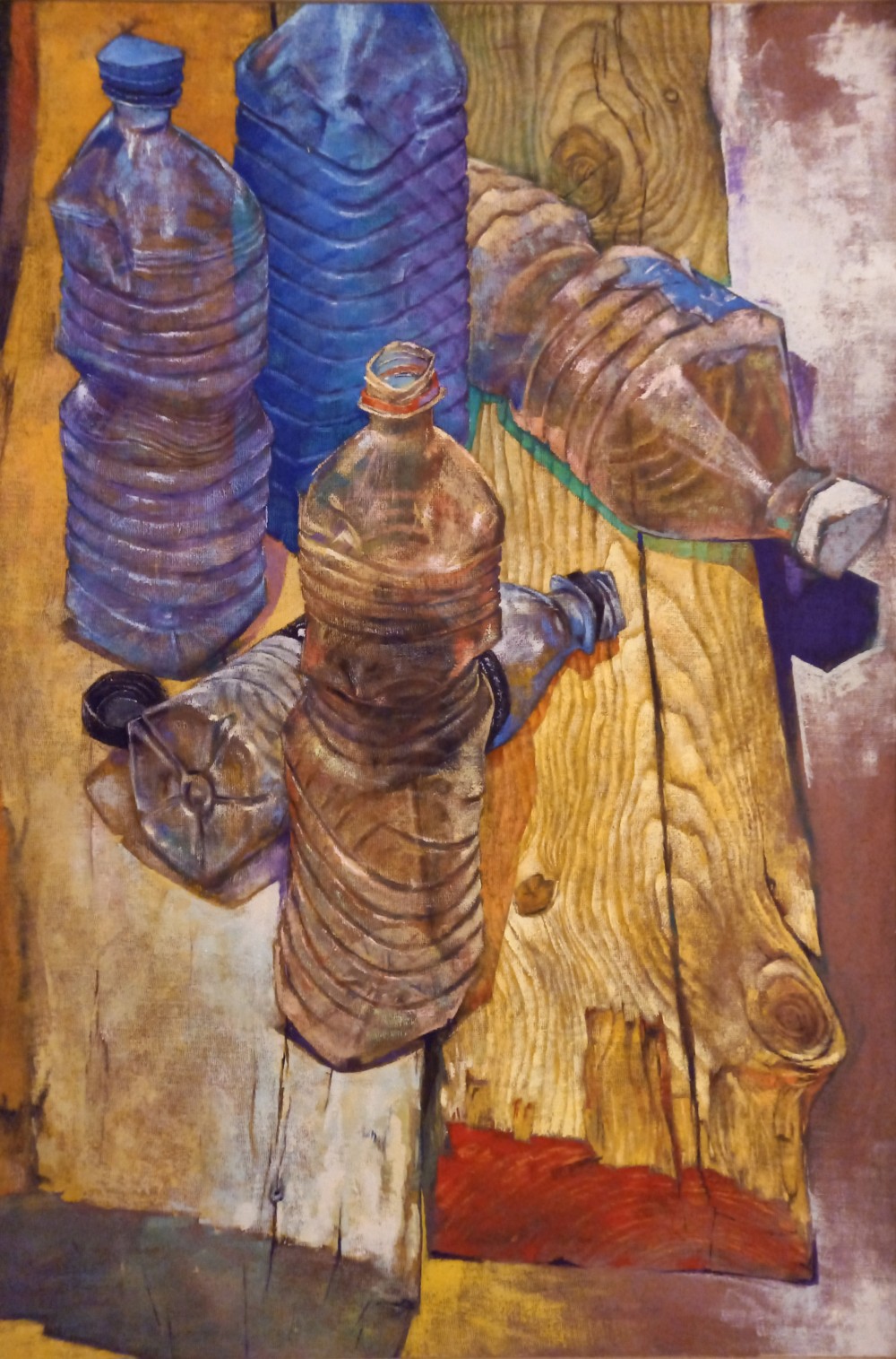 2020, oil on burlap, 146 X 97 cm