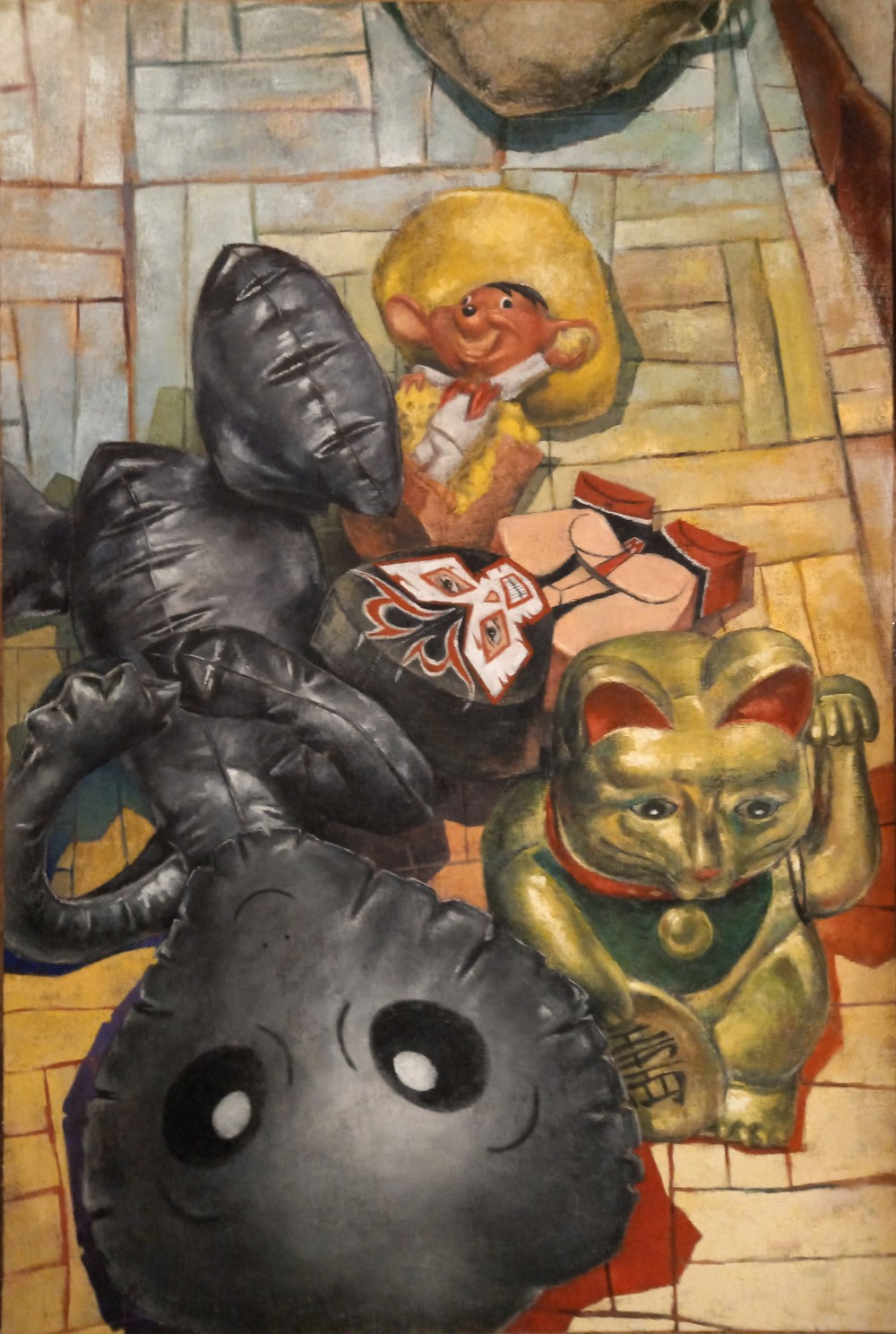 2020, oil on burlap, 146 X 97 cm