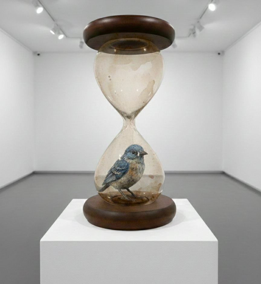 Technique: Ink on paper, 2025 AI-assisted digital modeling and three-dimensional visualization